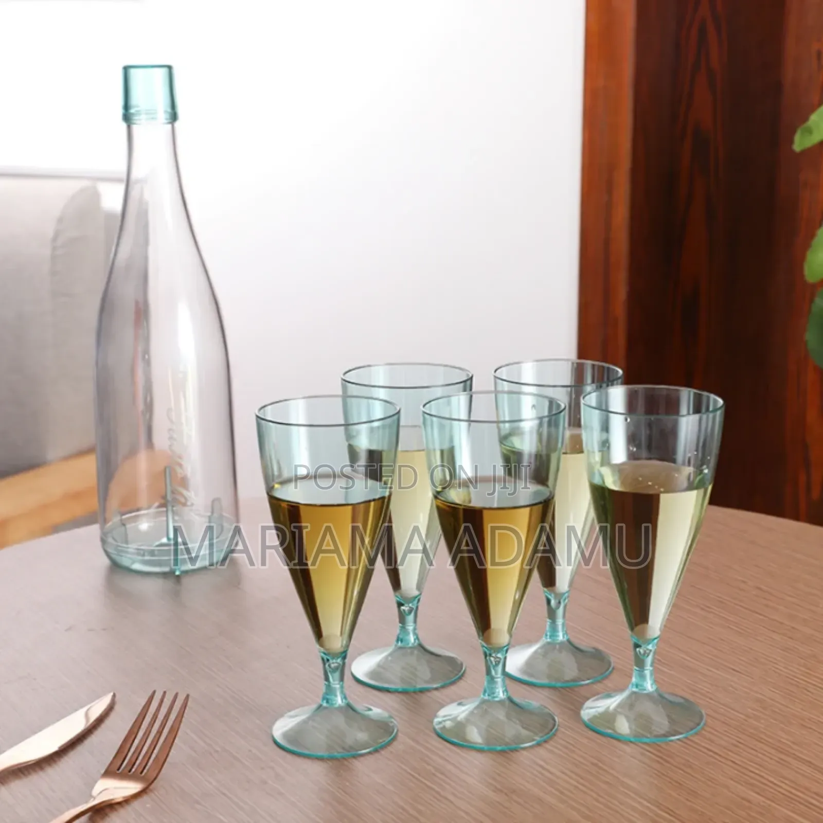 Bottle With Wine Cups