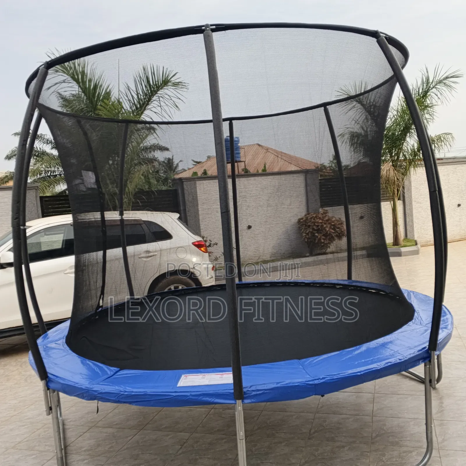 Trampoline 12ft With Safety Net Capacity 5-8