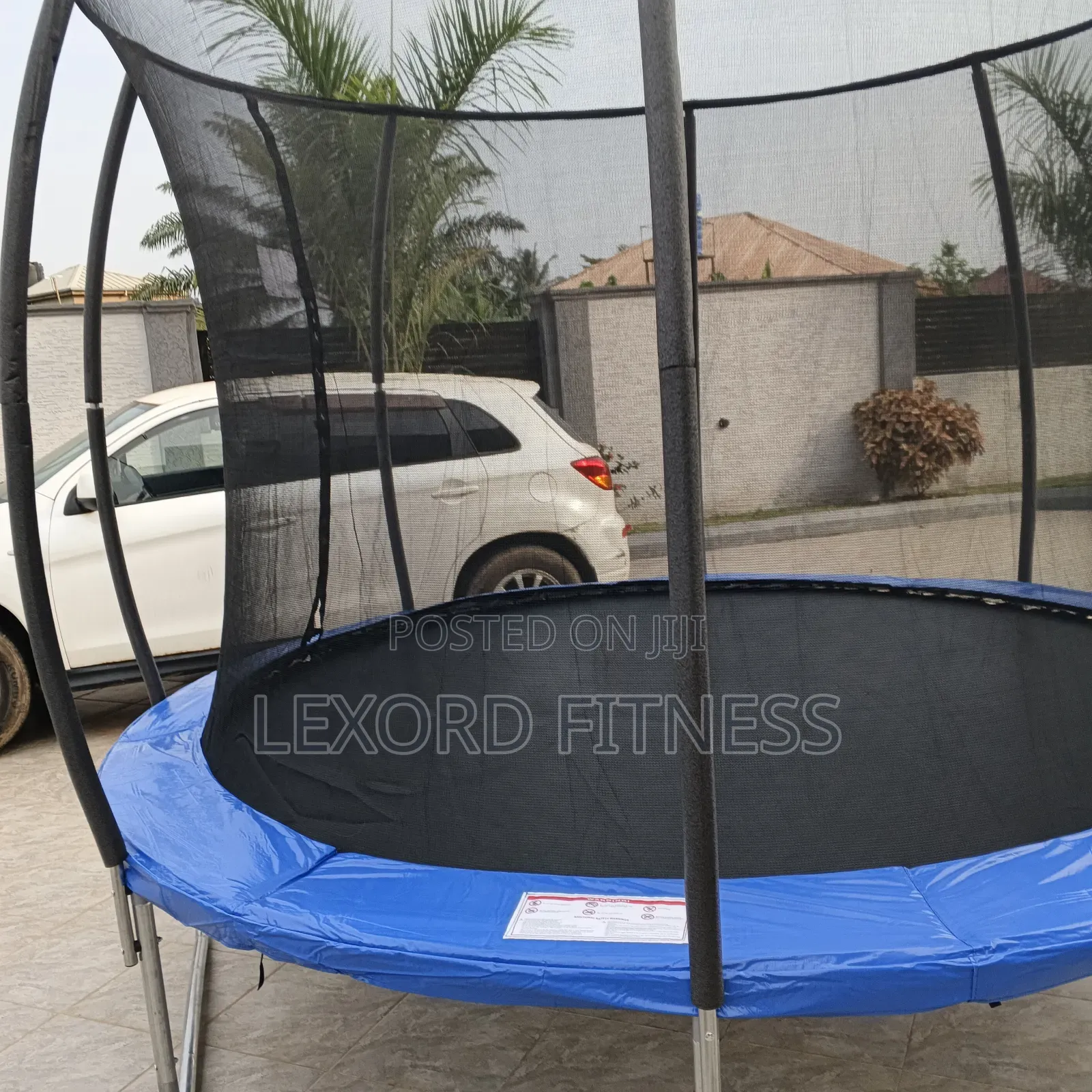 Trampoline 12ft With Safety Net Capacity 5-8