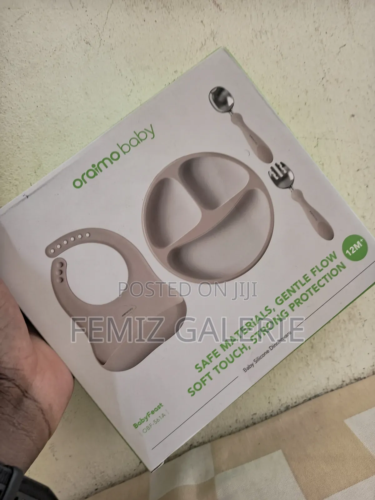 Oraimo Babyfeast Food-Grade Silicone Baby Dinnerware