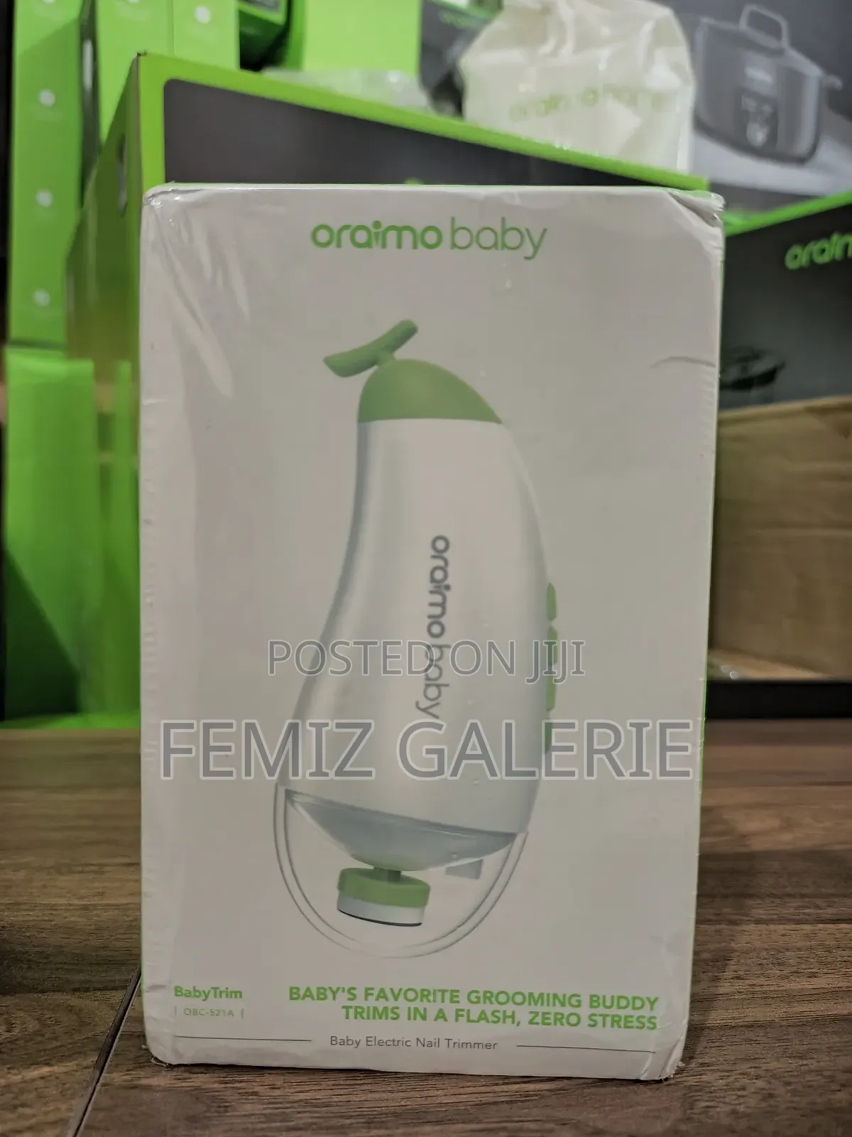 Oraimo Babytrim Multi-Size Heads Electric Nail Trimmer