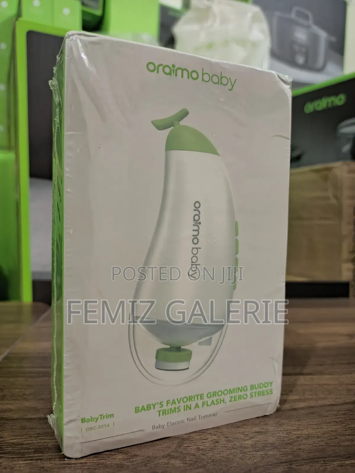Oraimo Babytrim Multi-Size Heads Electric Nail Trimmer