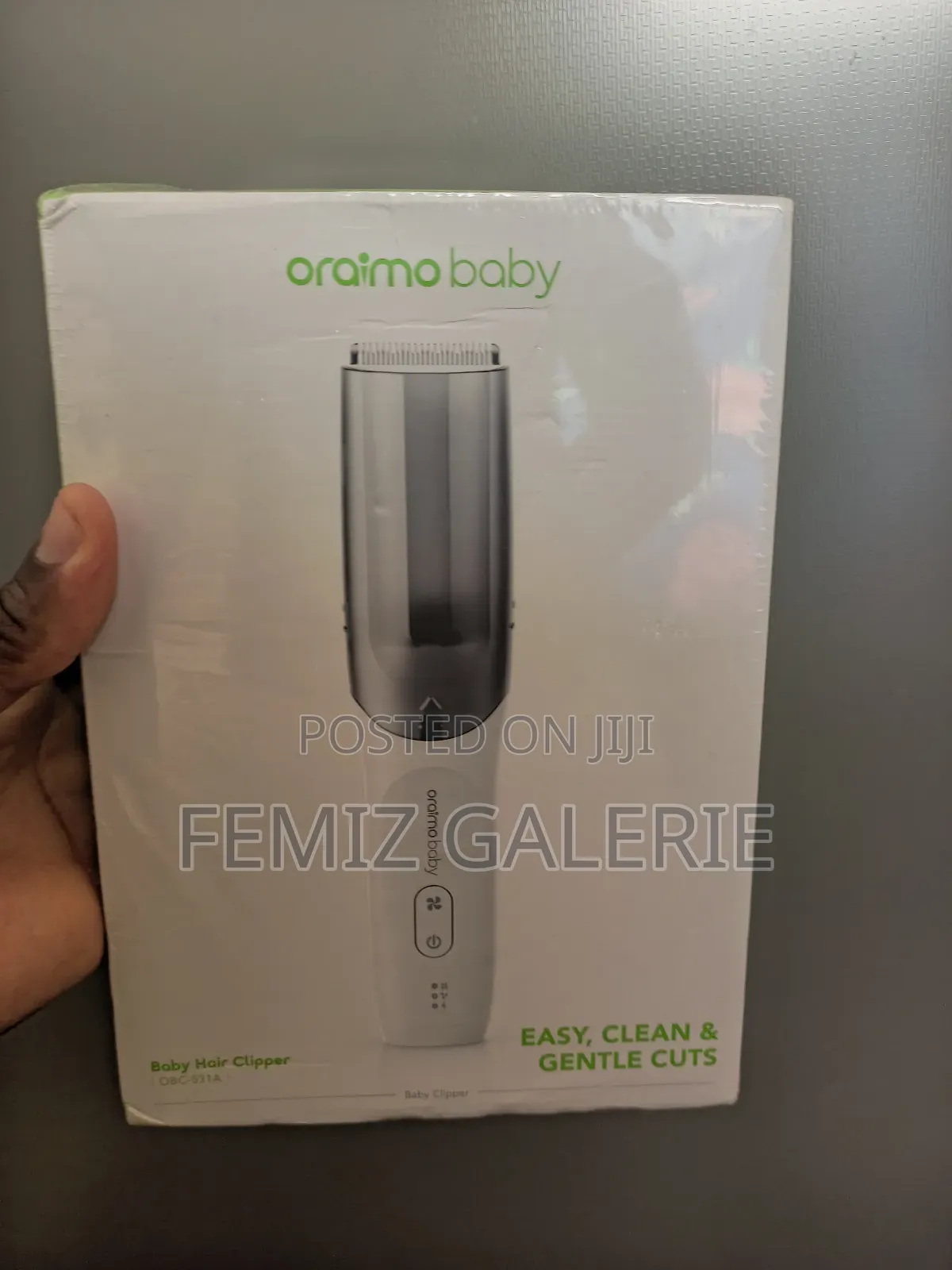 Oraimo Babyclipper Ipx7 Smart Vacuum Baby Hair Clipper