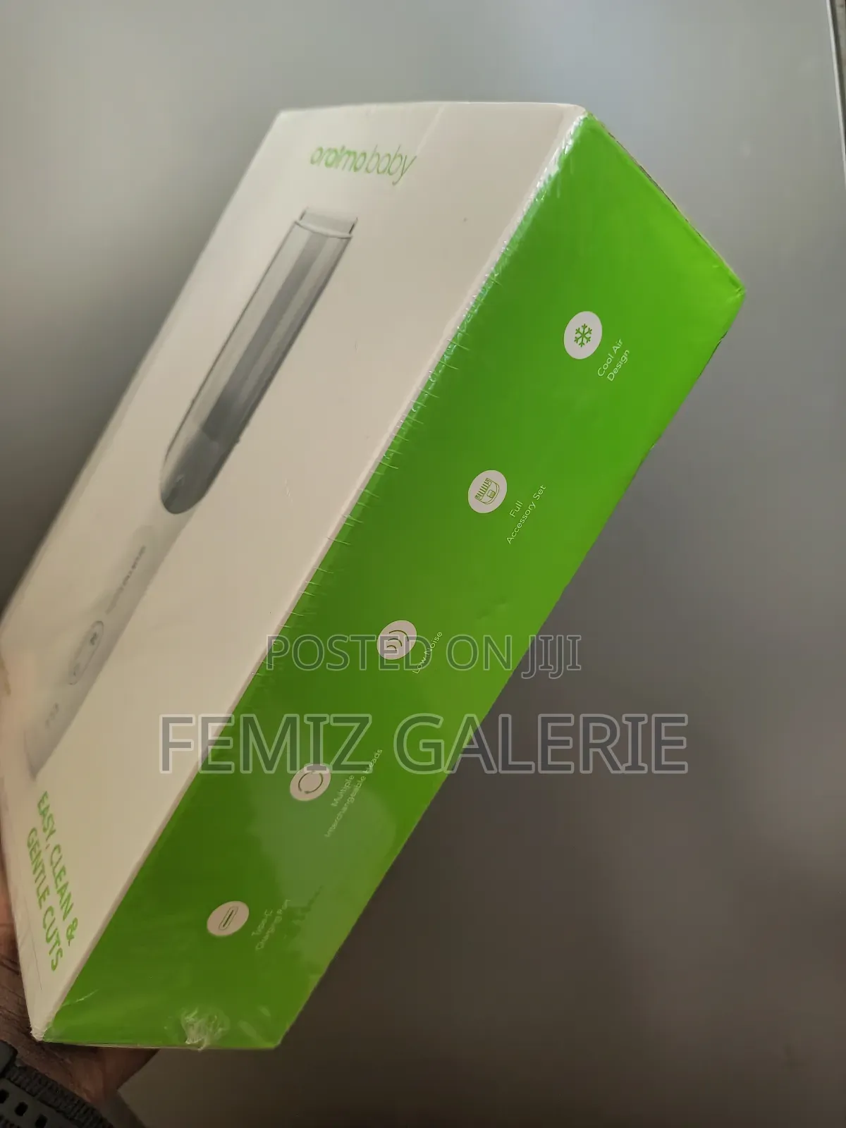 Oraimo Babyclipper Ipx7 Smart Vacuum Baby Hair Clipper