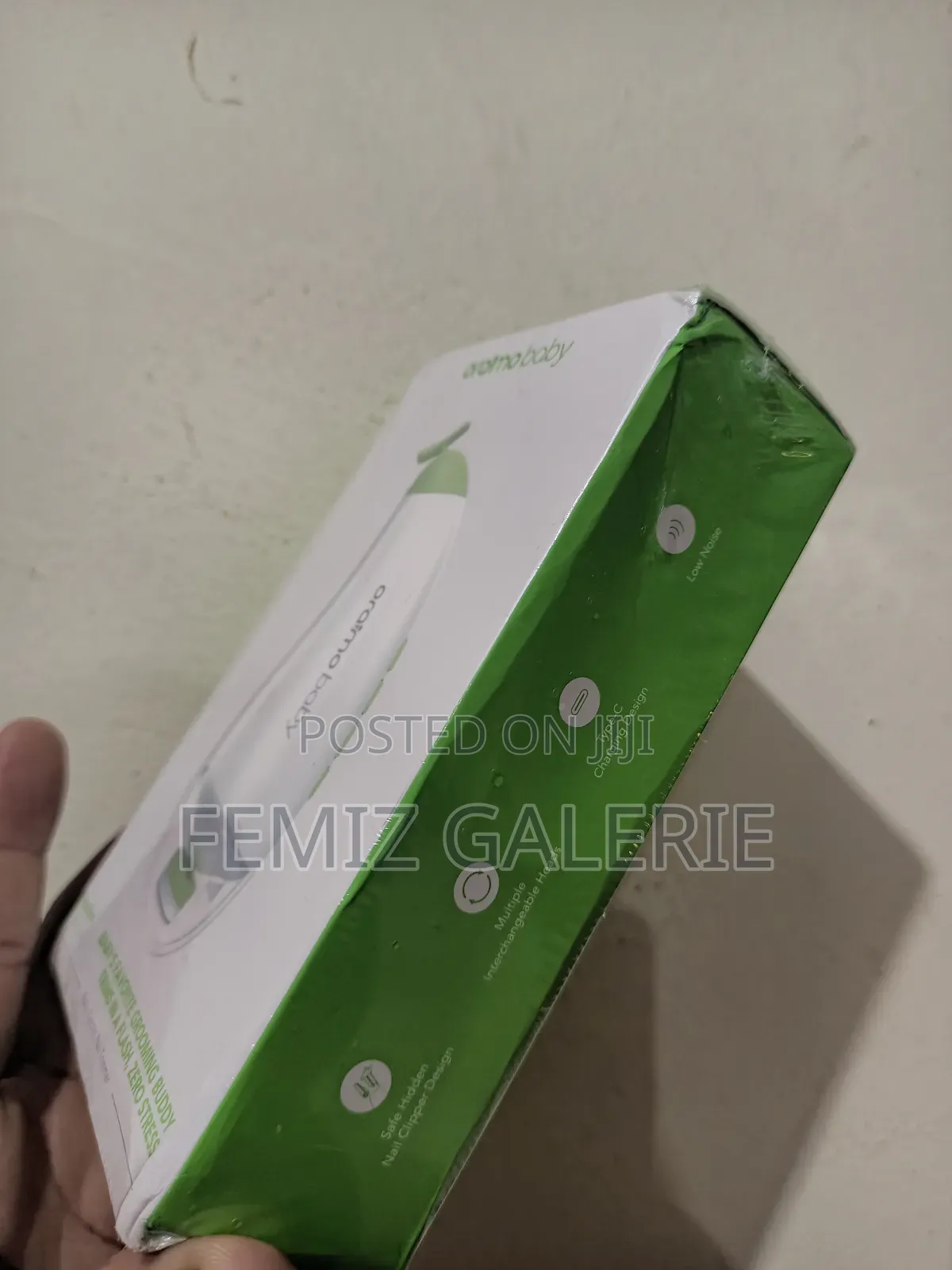 Oraimo Babytrim Multi-Size Heads Electric Nail Trimmer