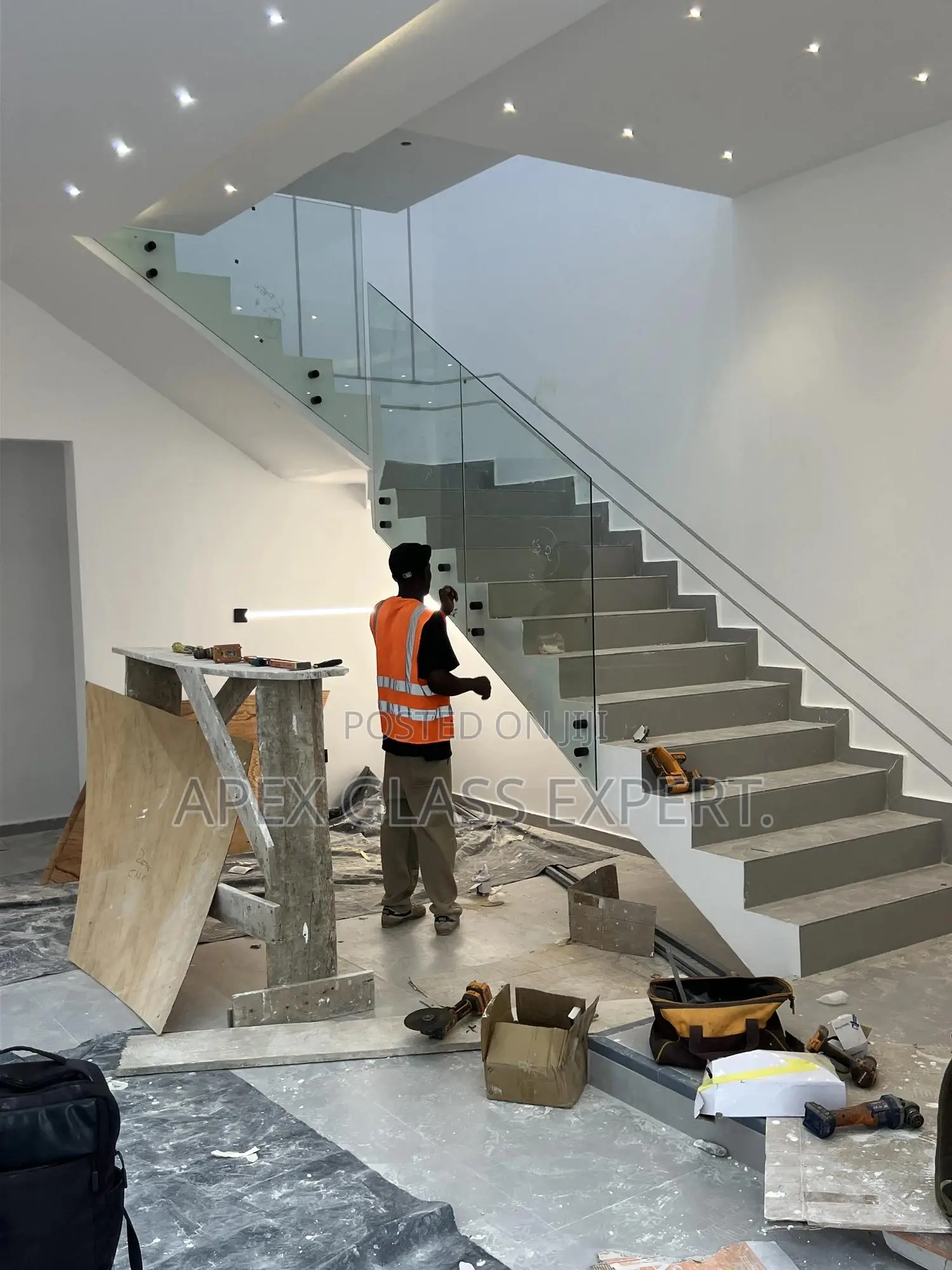 Glass Staircase