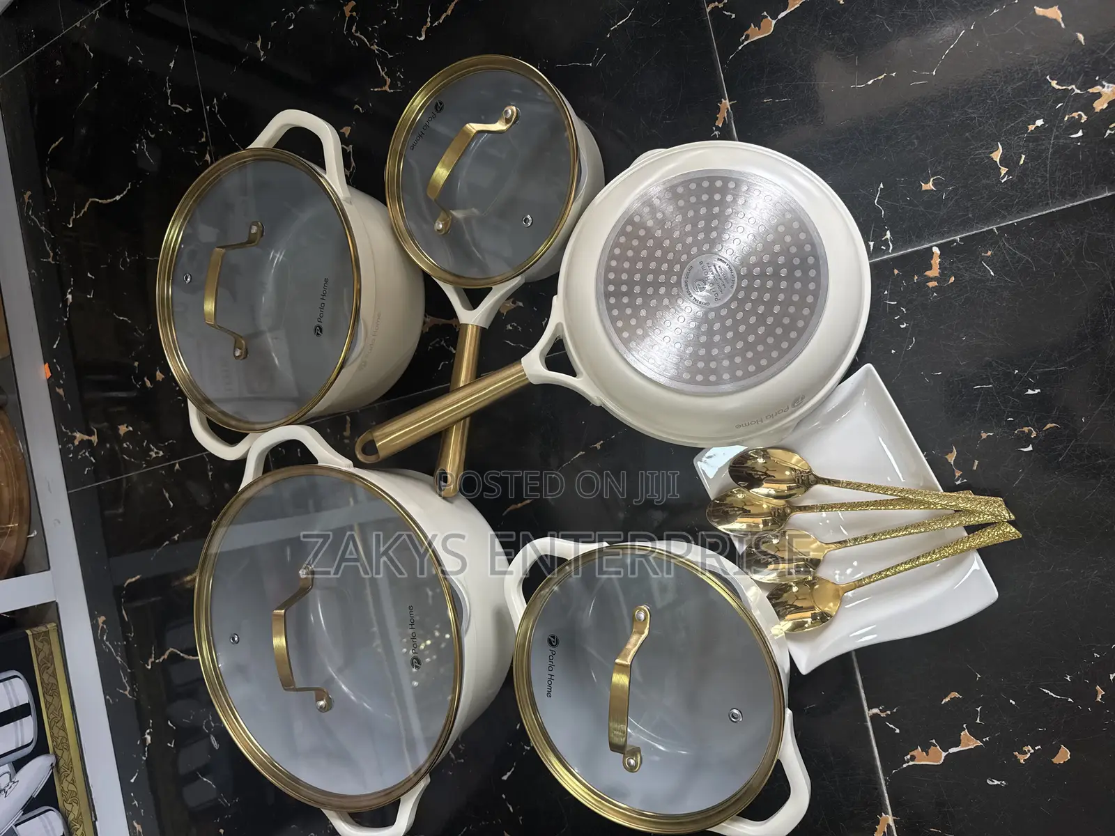 High Quality Ceramic Non Stick Cookware Set 9pcs