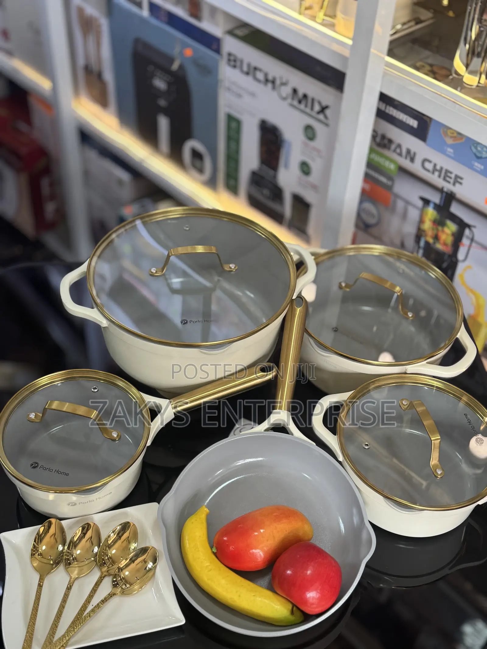 High Quality Ceramic Non Stick Cookware Set 9pcs