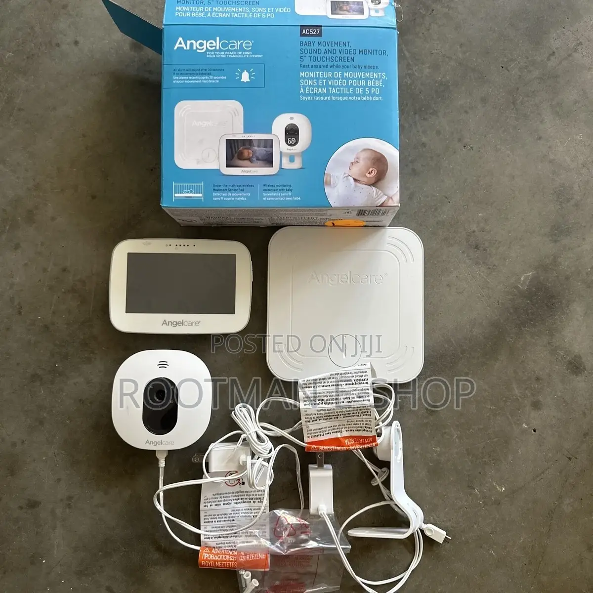 Angelcare Ac327 Video Enabled Baby Movement Monitor