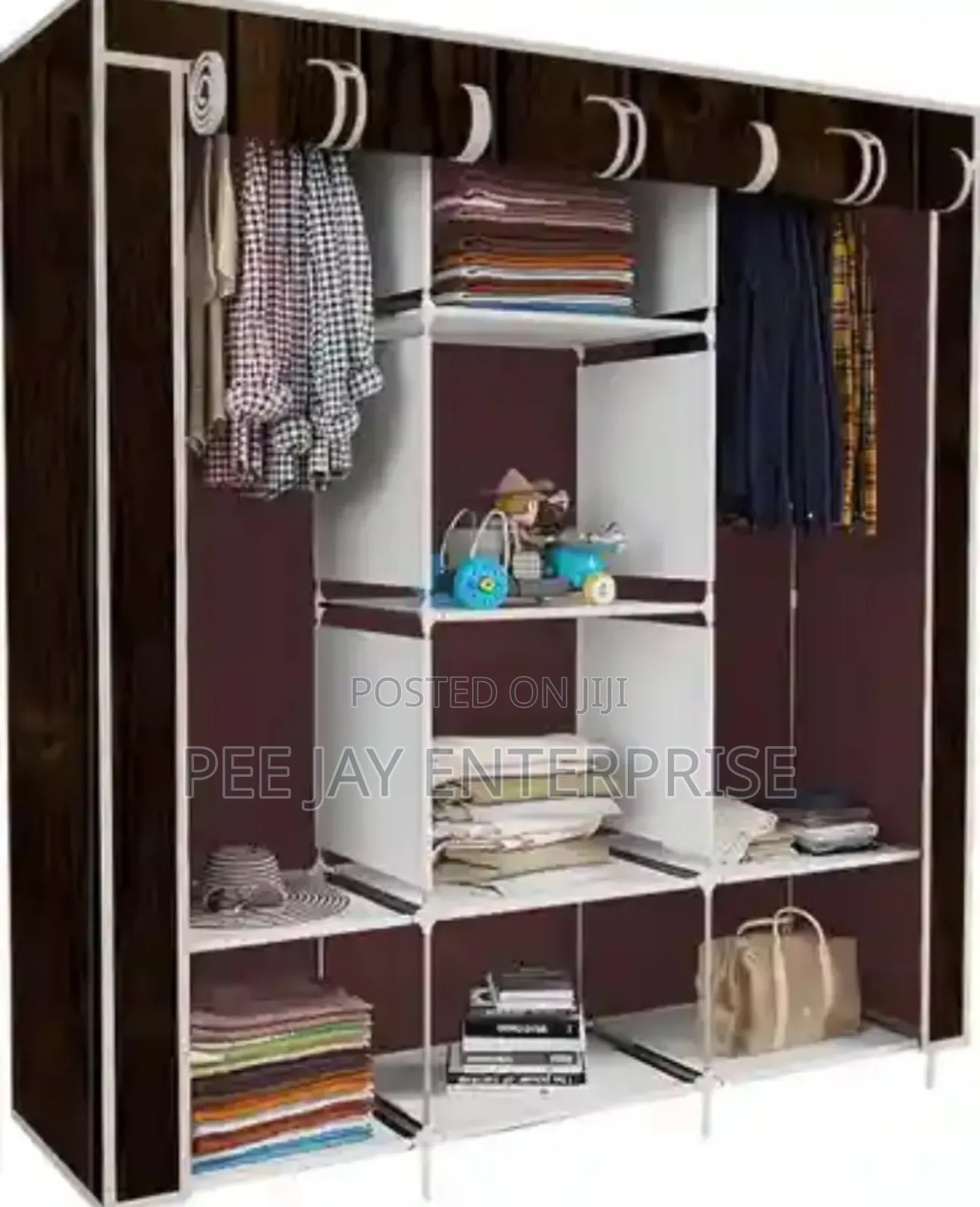 6+2 Fancy Layer Collapsible Wardrobe Organizer