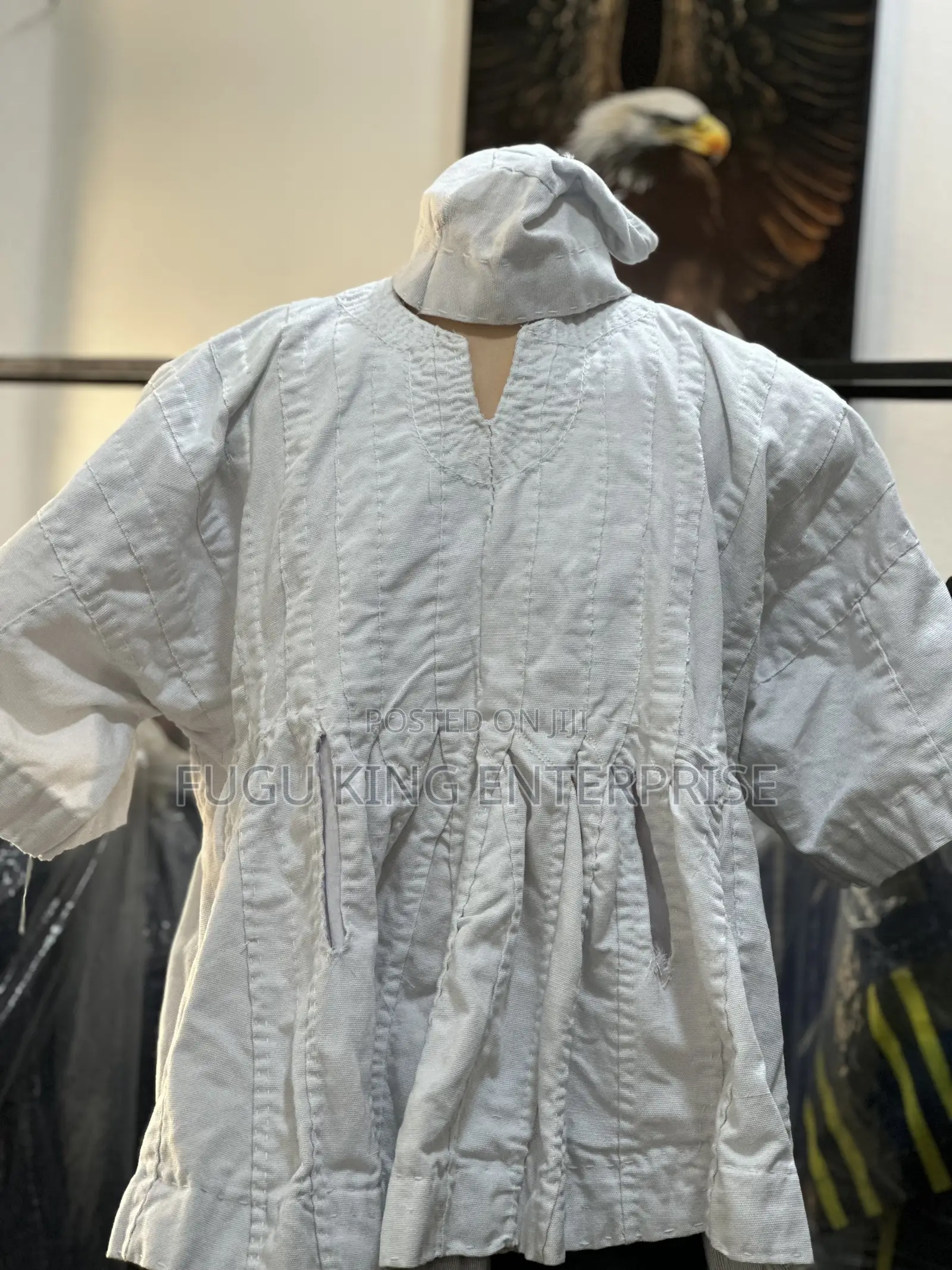 All White Men Fugu/Batakali/Smock Available