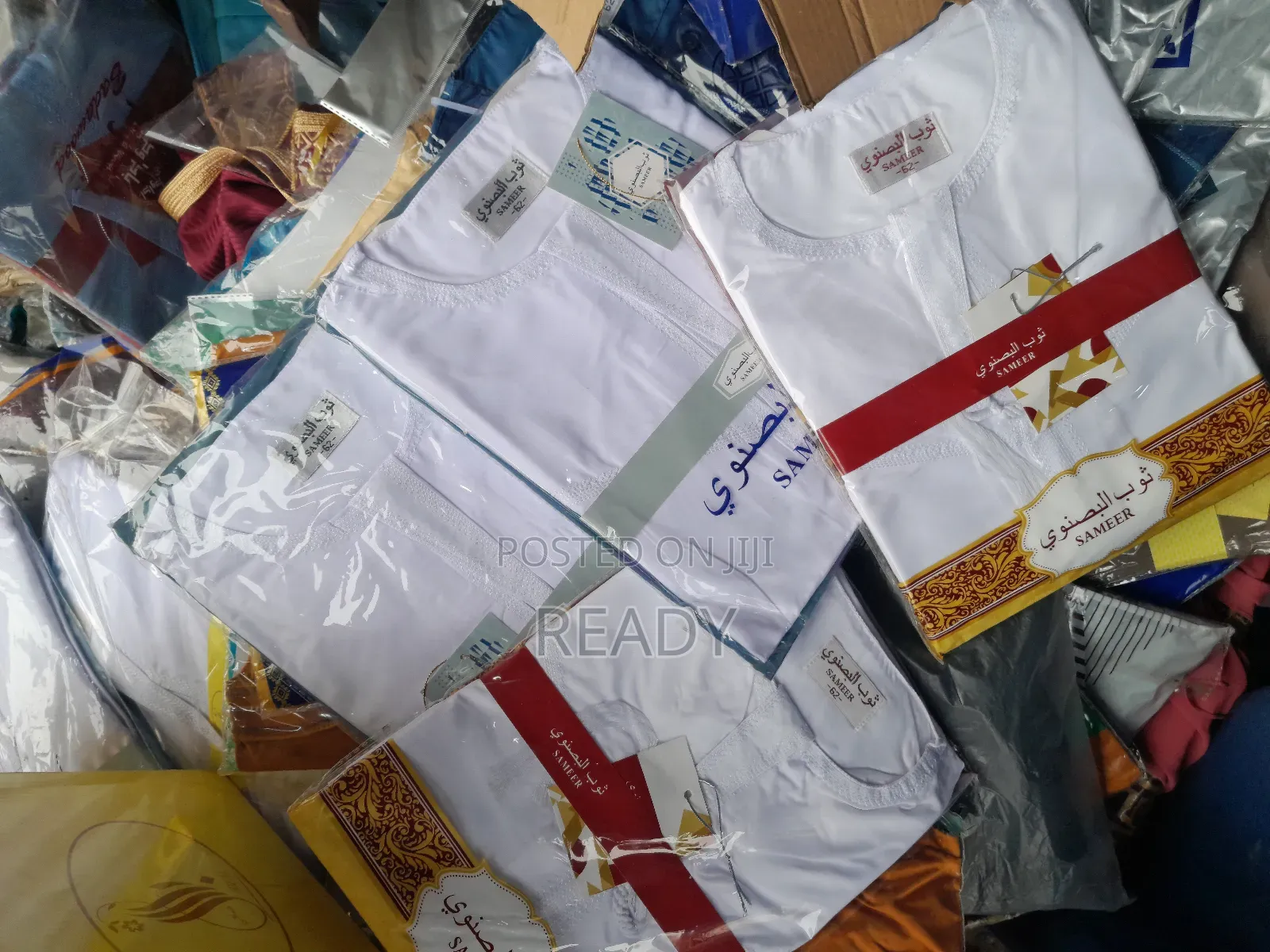 White Jalabiya Longsleeves