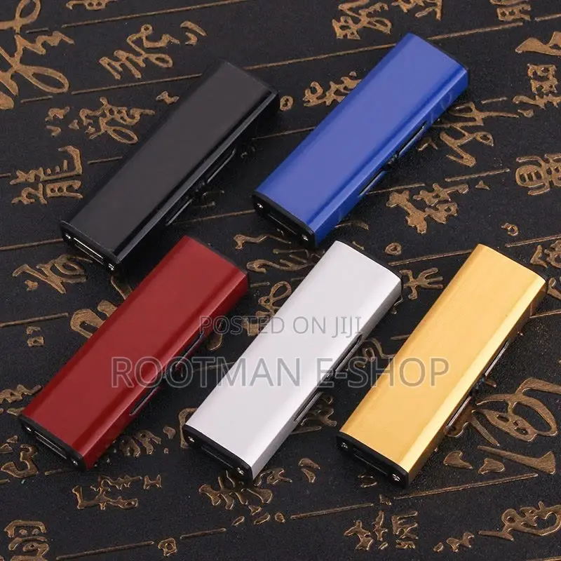 Premium Usb Rechargeable Electric Arc Lighter - Gold Edition