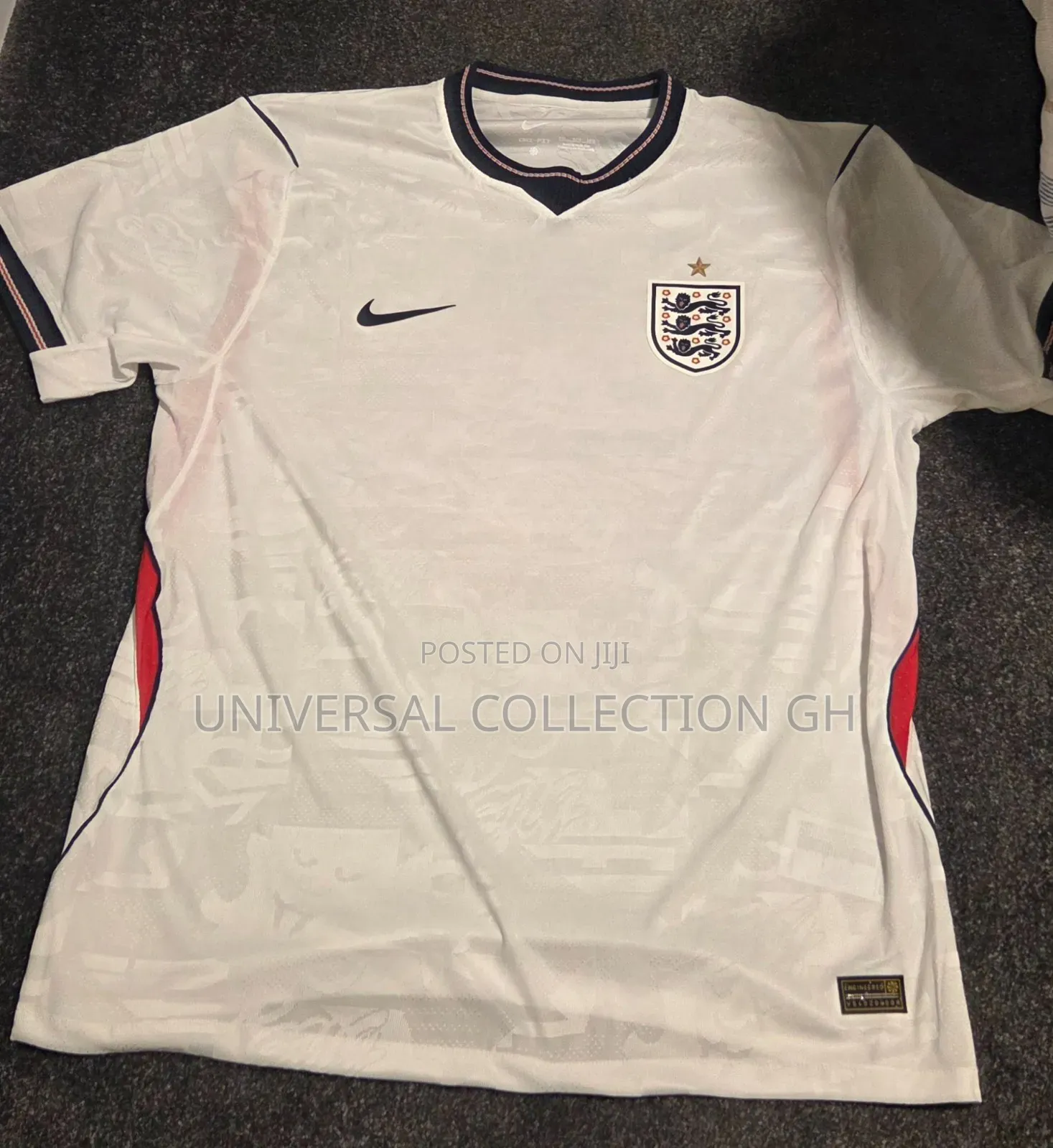 England National Team Authentic Jersey