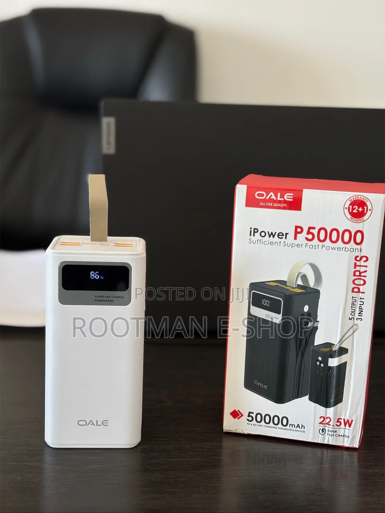 Oale Ipower P50000 Power Bank (50,000mah Capacity)