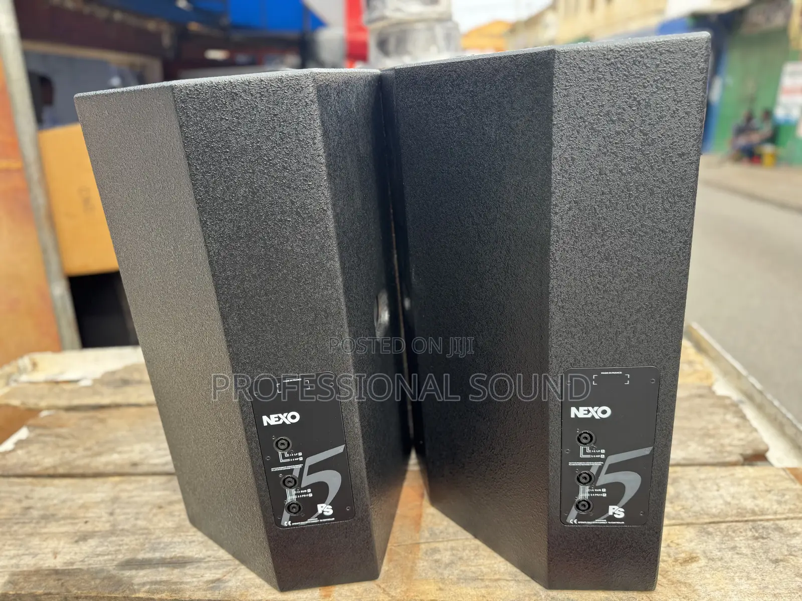 Pair of Nexo Ps15 Two-Way Passive Loudspeakers.