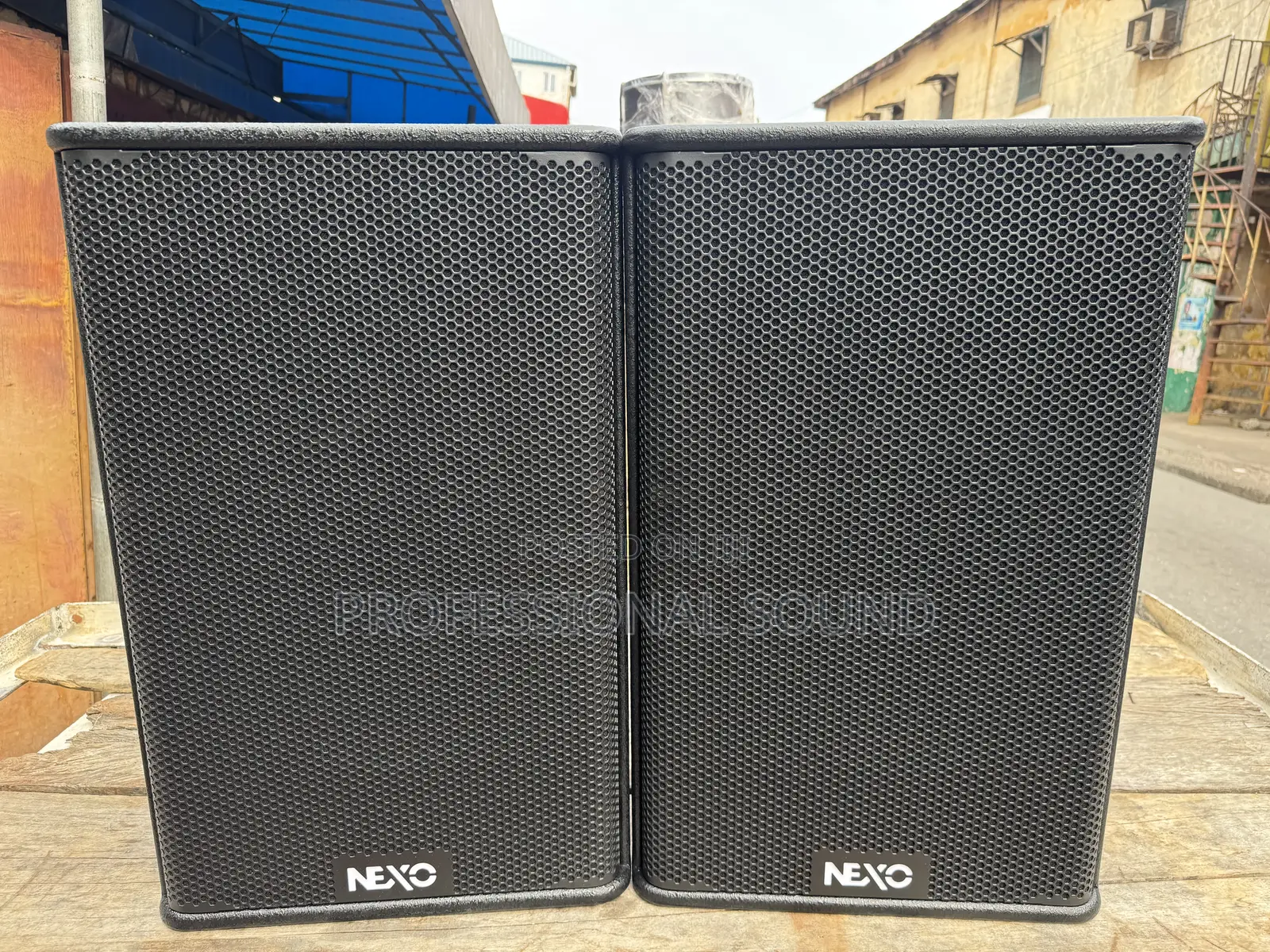 Pair of Nexo Ps15 Two-Way Passive Loudspeakers.