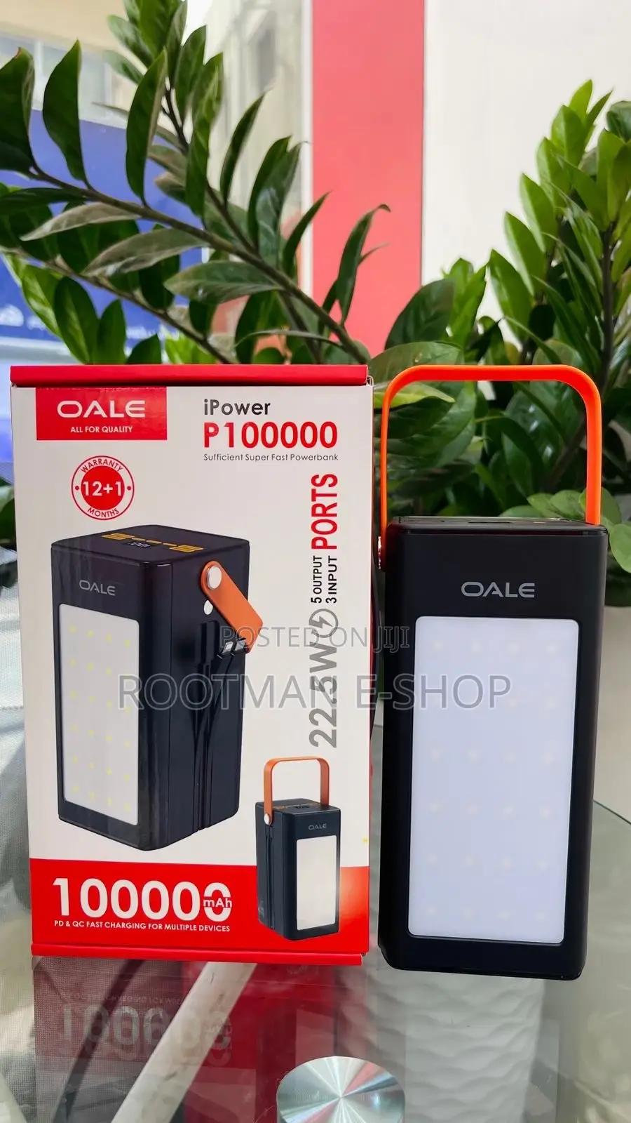 Long Lasting 100,000mah Oale Powerbank
