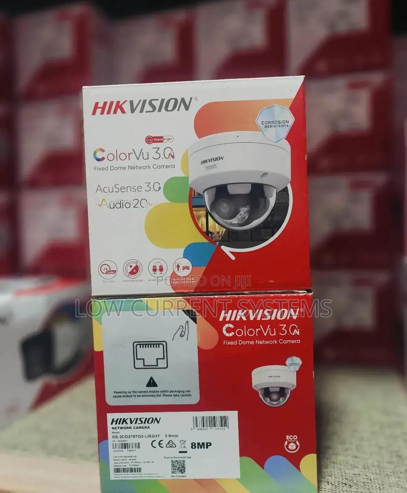 Hikvision 8mp Ip Acusence Camera 3.0 Colorvu Ds-2cd2187g3-Lis2uy Audio