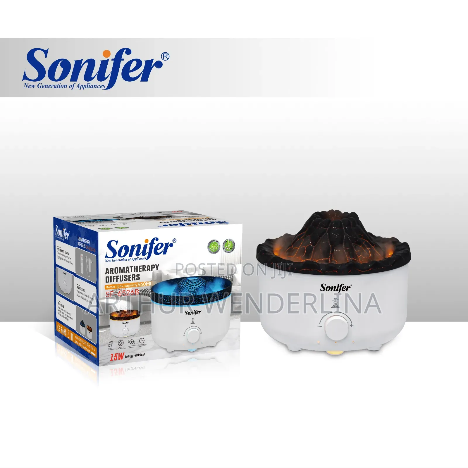 Sonifer Aroma Diffuser With Remote to Operate