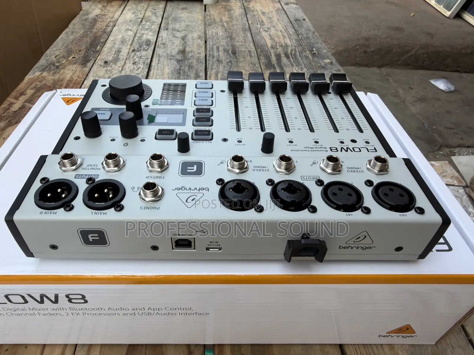 Behringer Flow 8 8-Input Digital Mixer With Bluetooth Audio