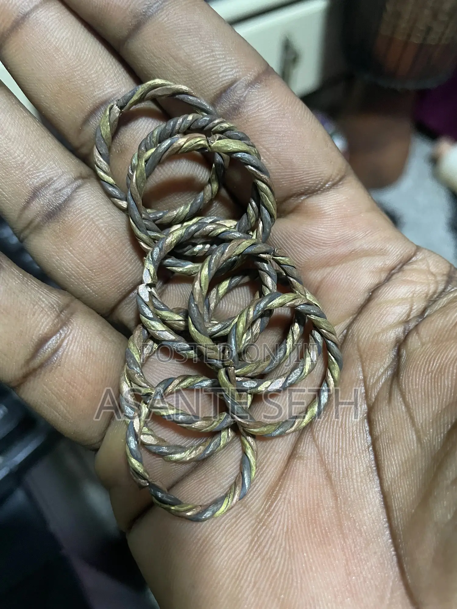 Very Powerful Protection Local Ring the 3 Colors Ring