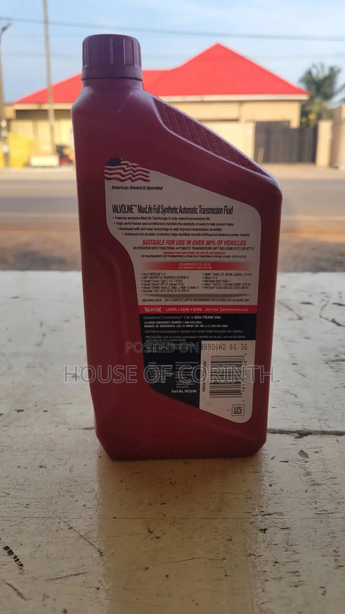 Valvoline Maxlife Multi-Vehicle Atf Mercon Dexron 6, Lv 1l