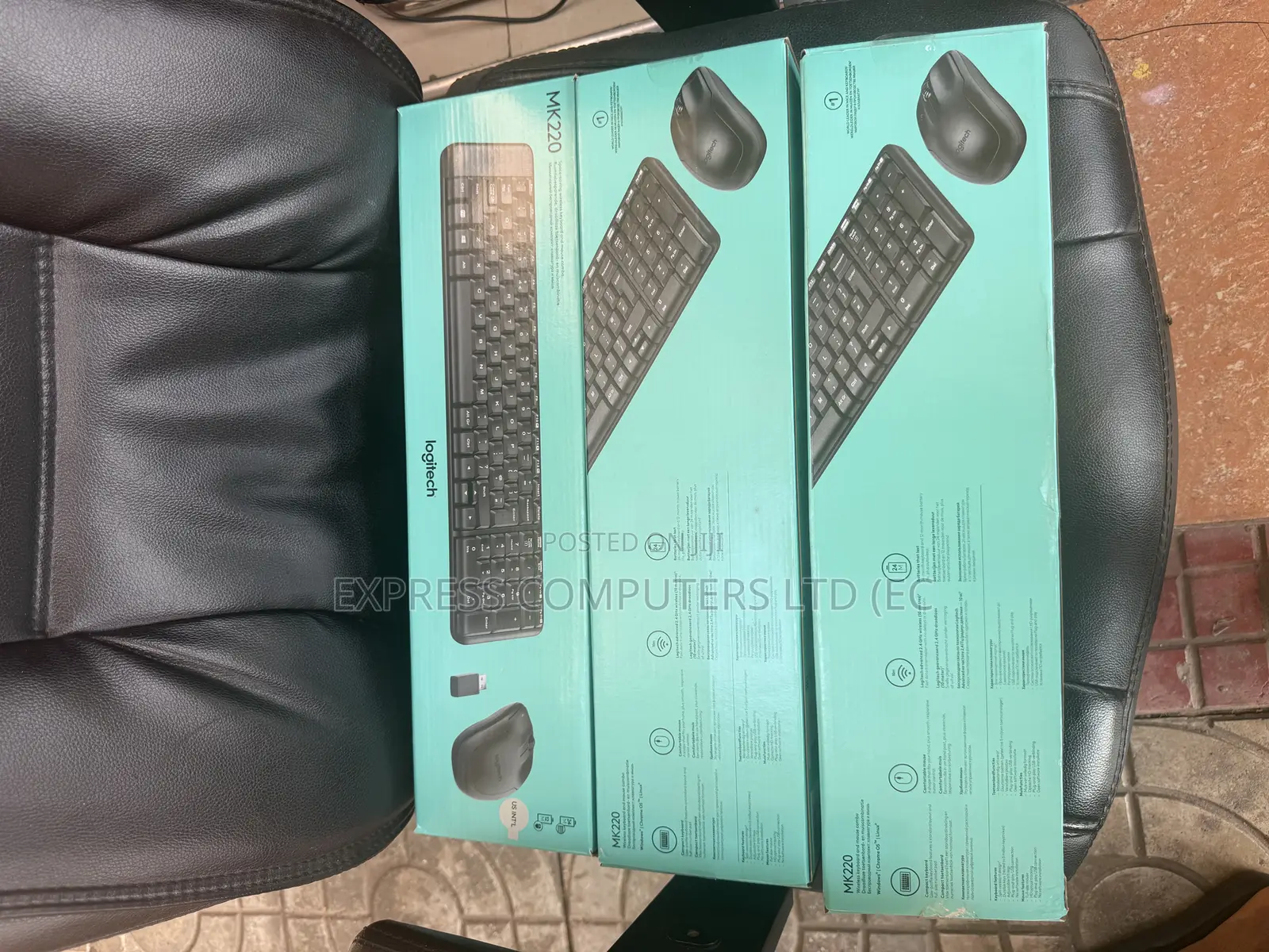 Logitech Mk220 Wireless Keyboard And Mouse Combo Wireless Original