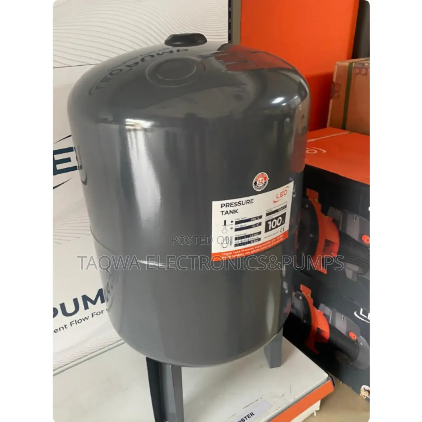 European Standard Leo 100 Litres Pressure Booster