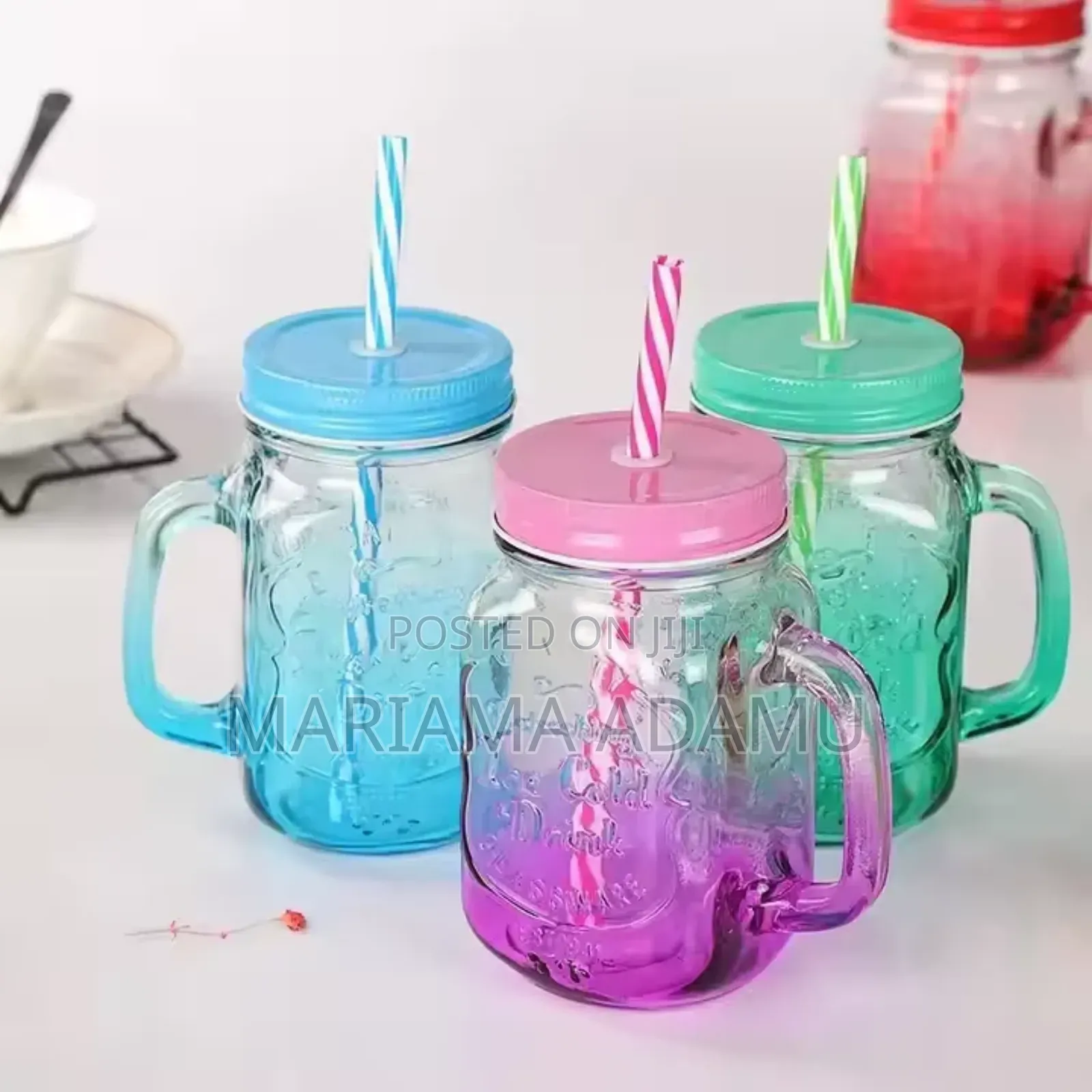 Glass Mug With Cover