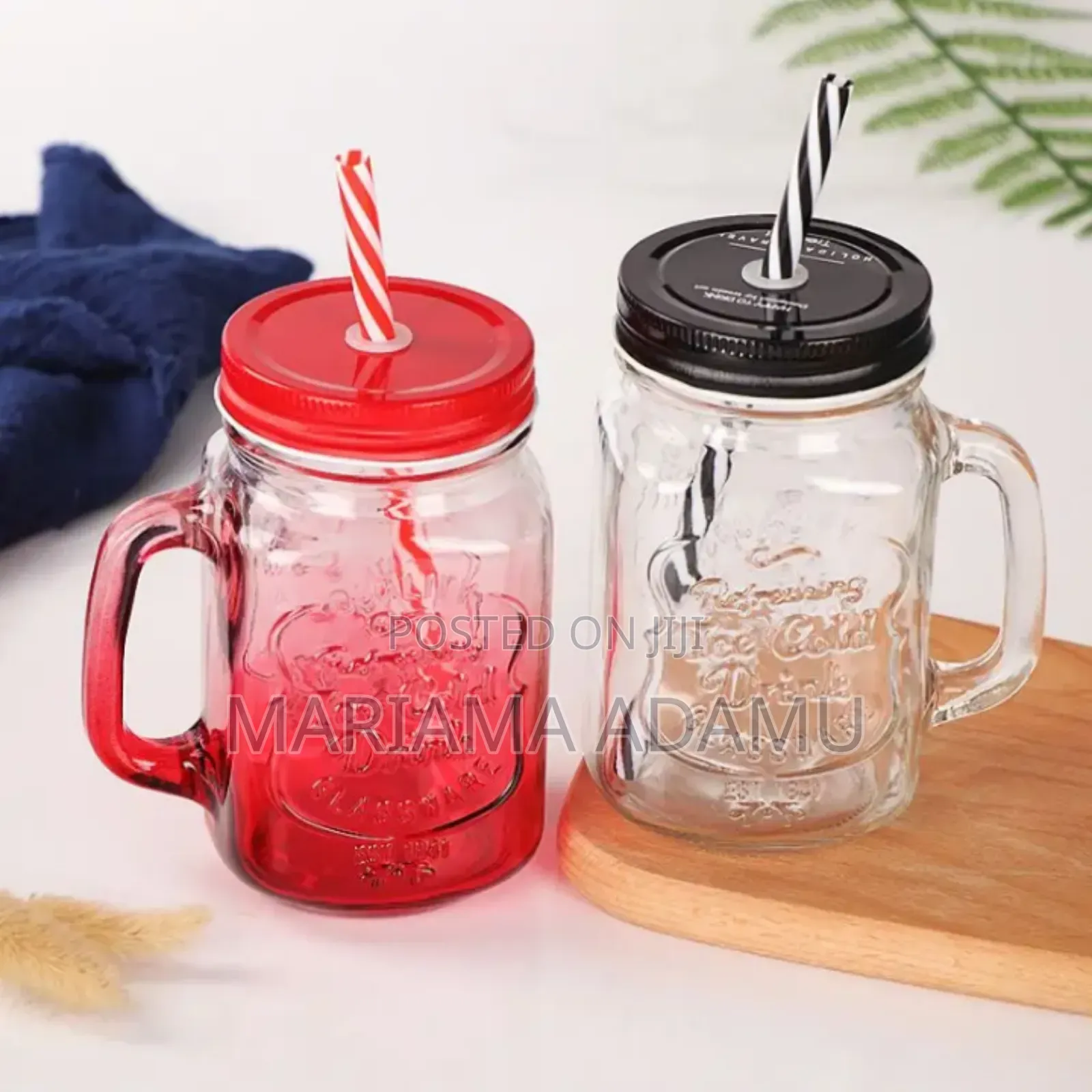 Glass Mug With Cover