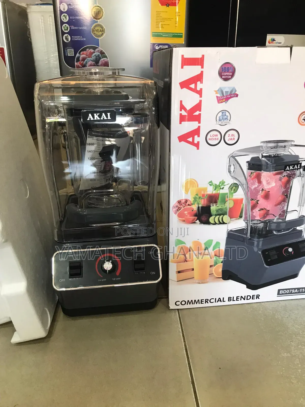 Akai Quality Unbreakable Soundproof Blender