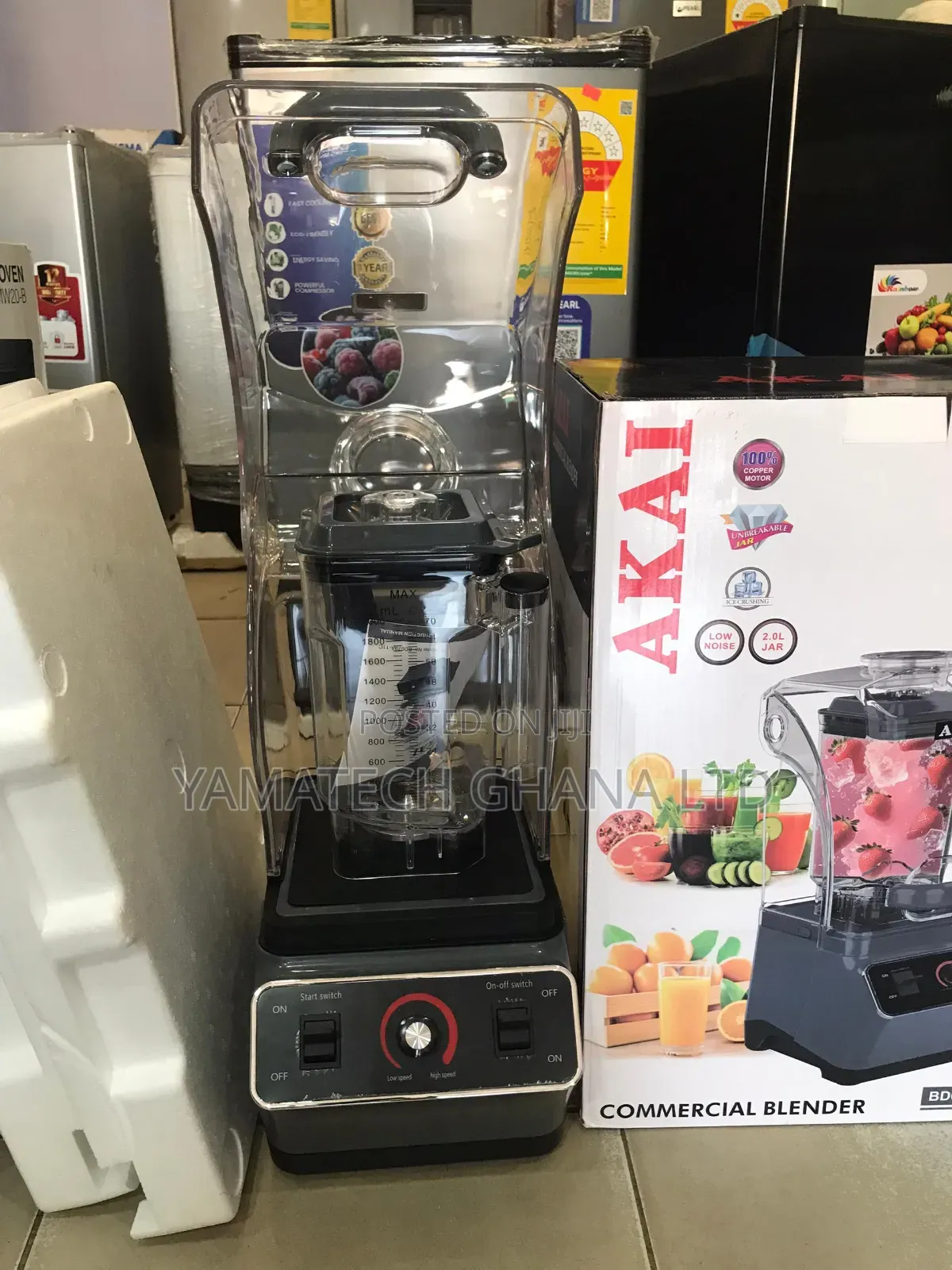 Akai Quality Unbreakable Soundproof Blender