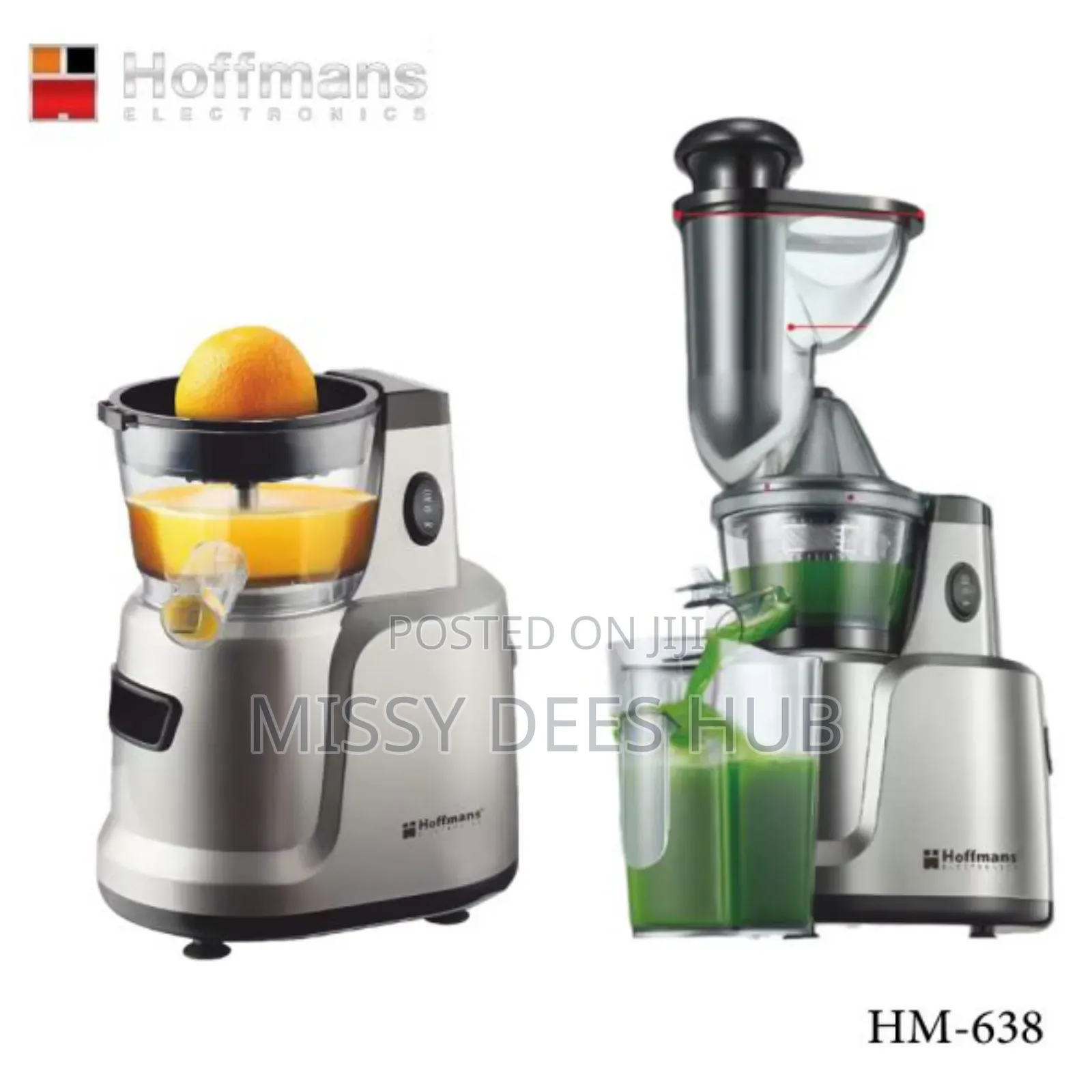Hoffmans 2in1 Vertical Slow Juicer