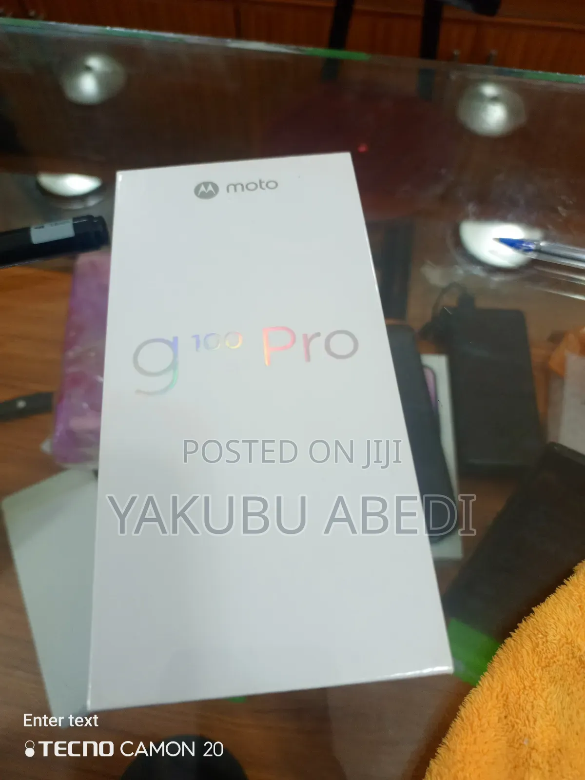 New Motorola Moto G100 256 GB Black