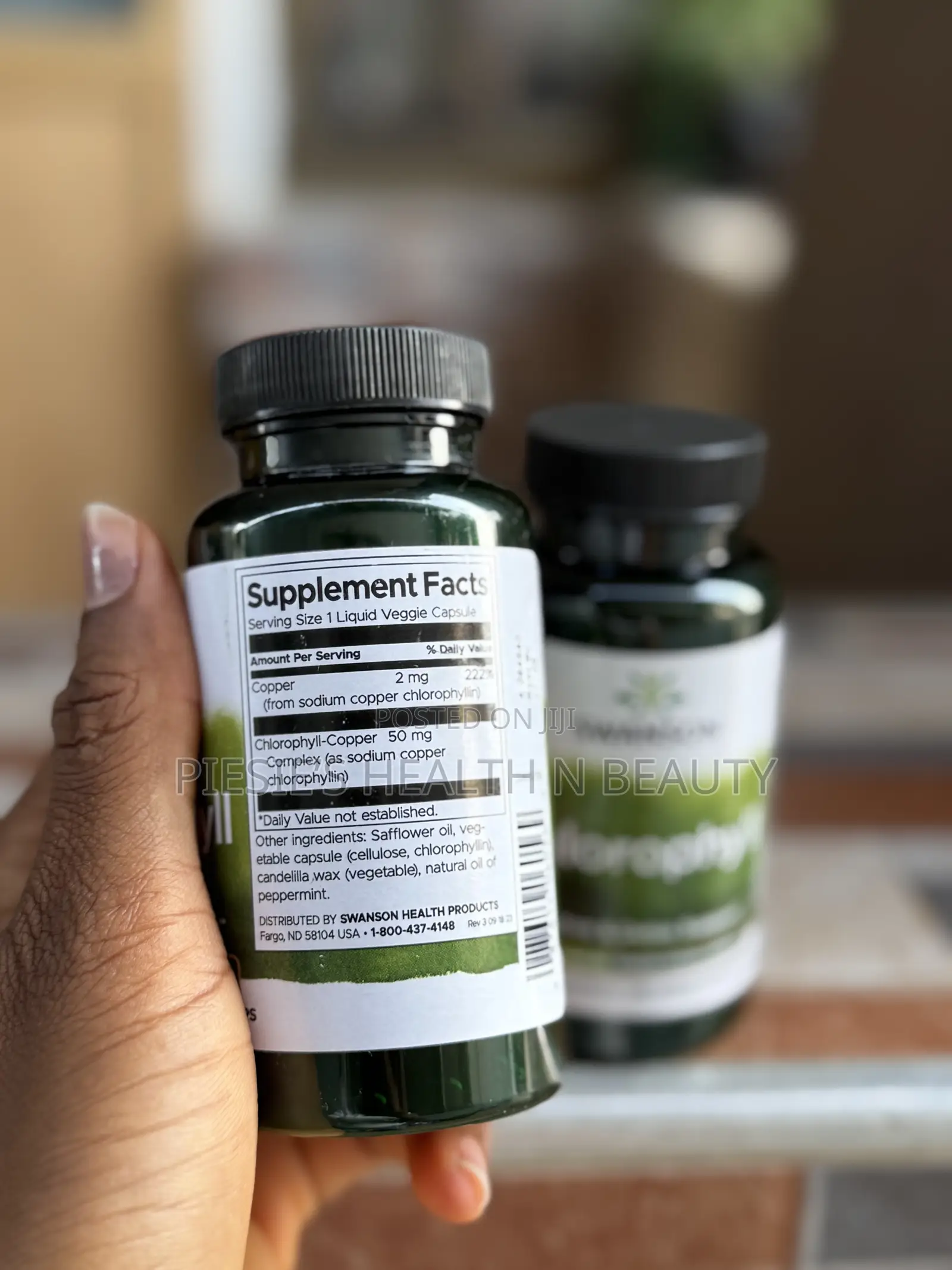 Swanson Chlorophyll, 90 Veggie Capsules, Antioxidant, Deodorizing