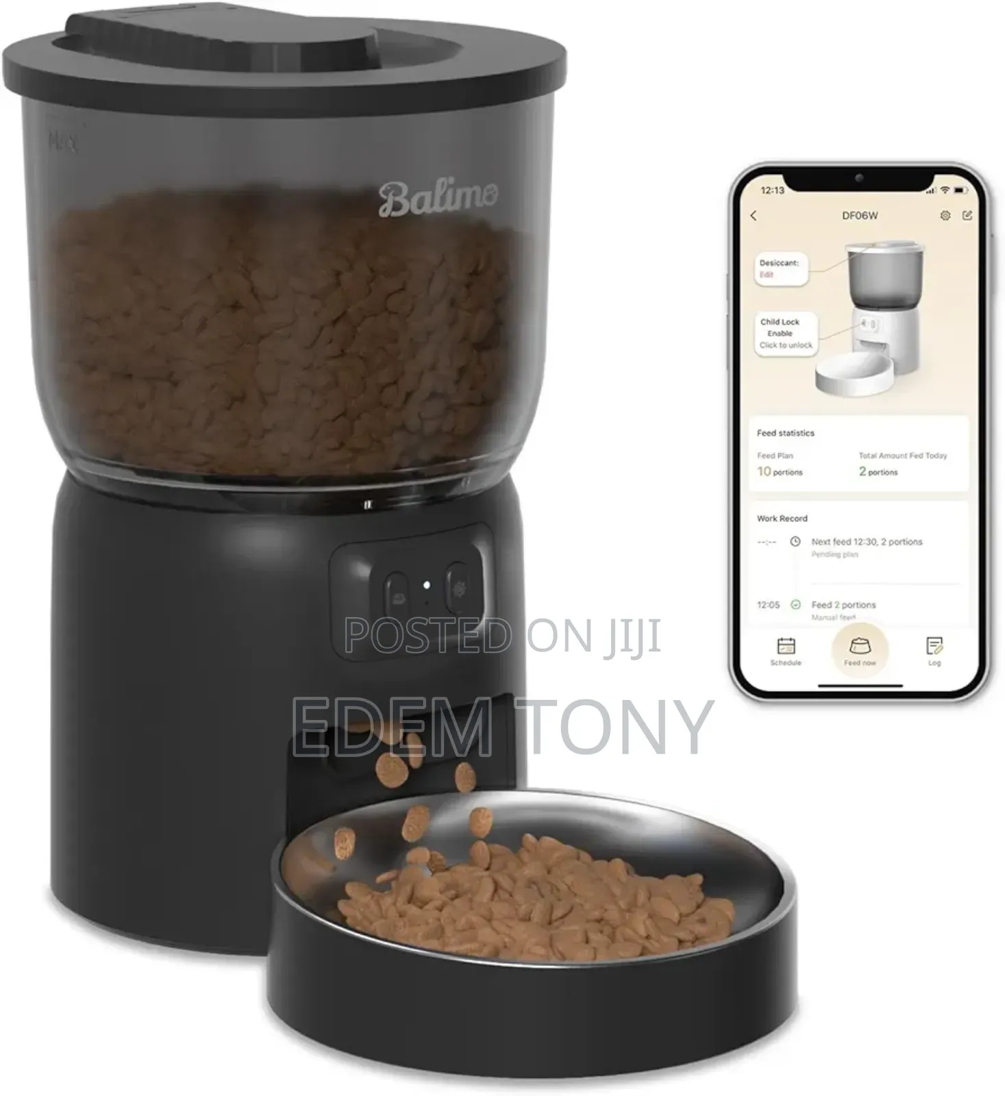 Balimo Automatic Pet Feeder for Dogs and Cats