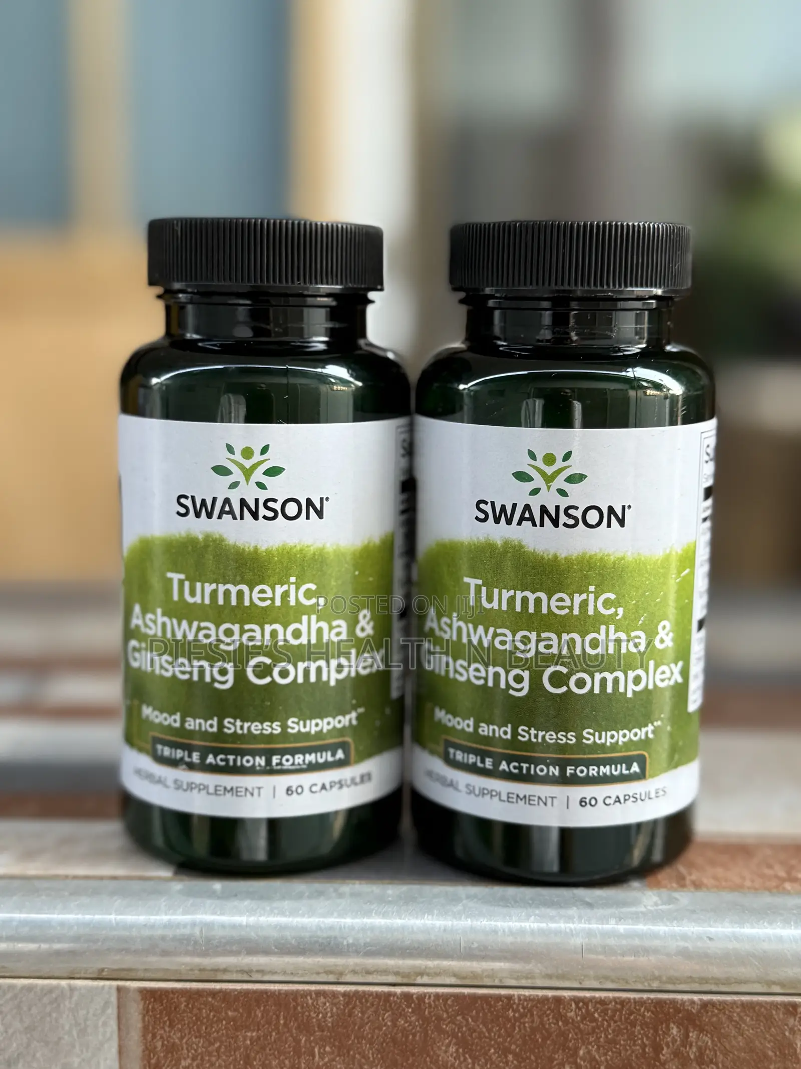Swanson Turmeric, Ashwagandha Ginseng Complex