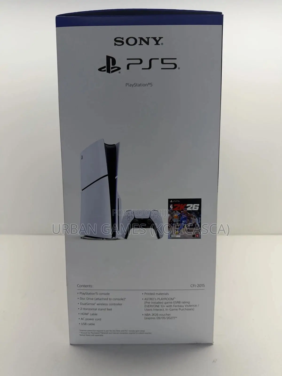 Ps5 Standard Slim 1tb + Nba 2k26 Sealed
