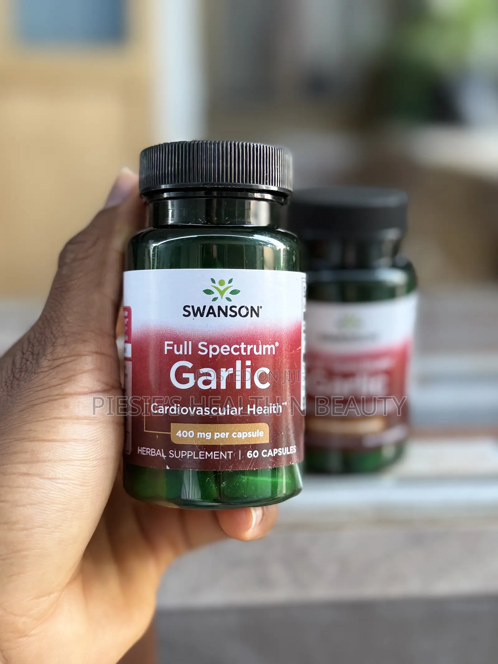 Swanson, Garlic 400 Mg 60 Capsules