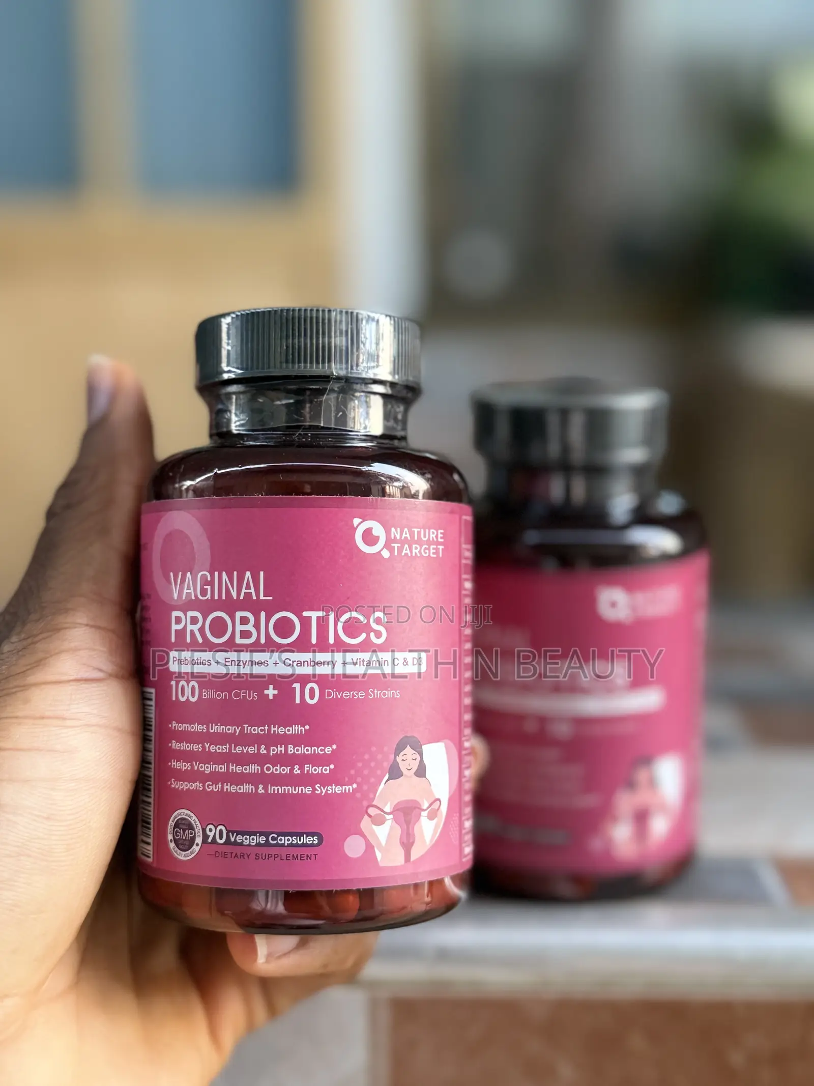 Nature Target Vaginal Probiotics,100billion Cfus Probiotics Prebiotic