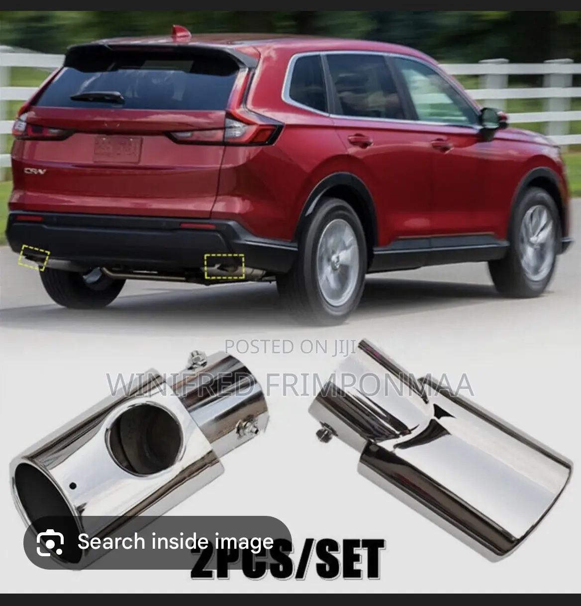 Honda Cr-v 2023 Exhaust Mouth