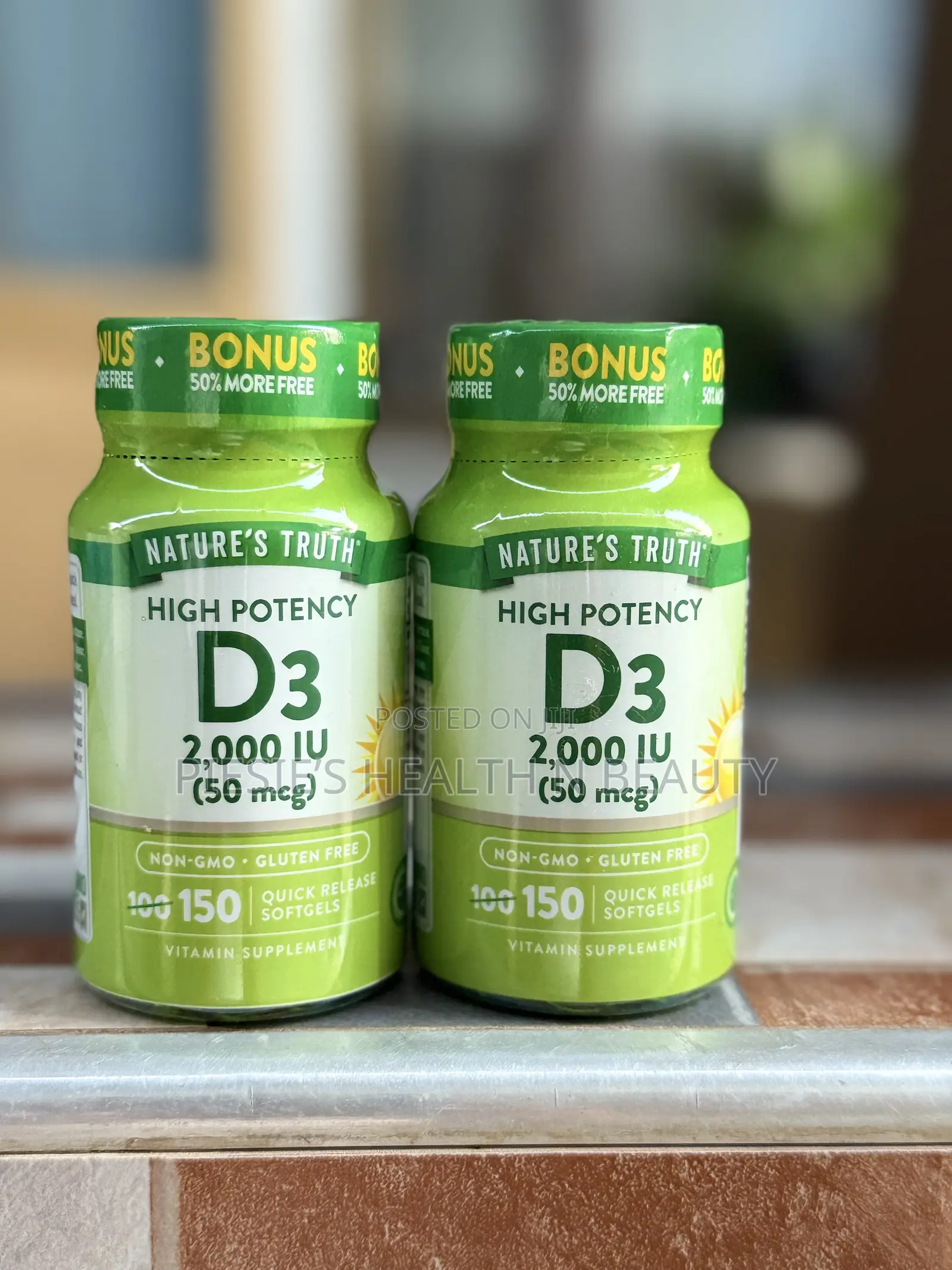 Nature’S Truth Vitamin D3 2000 Iu (50 McG), 150 Softgels