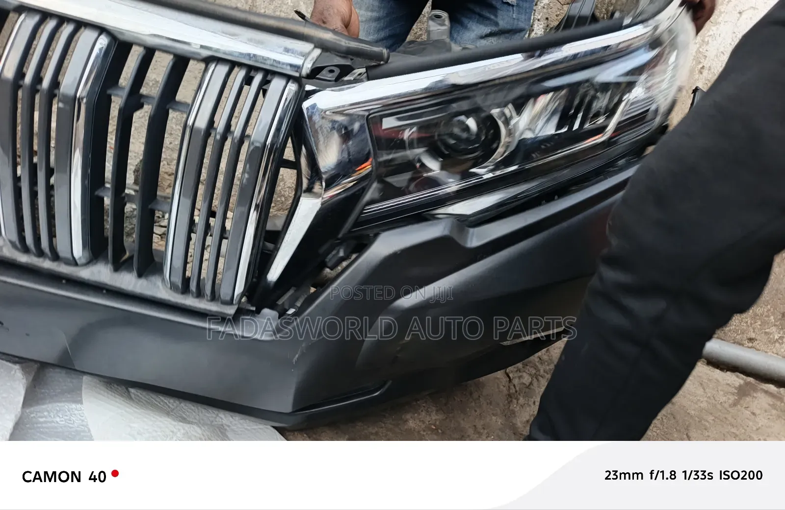 2017/2019 Land Cruiser Prado Bumper
