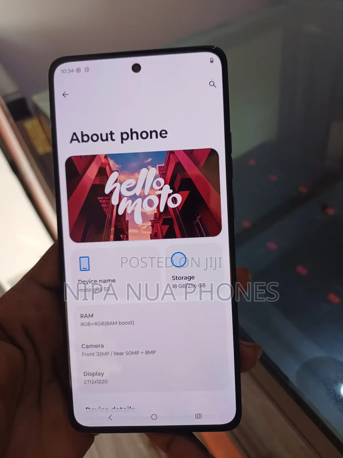 New Motorola Moto G86 12 GB Gray