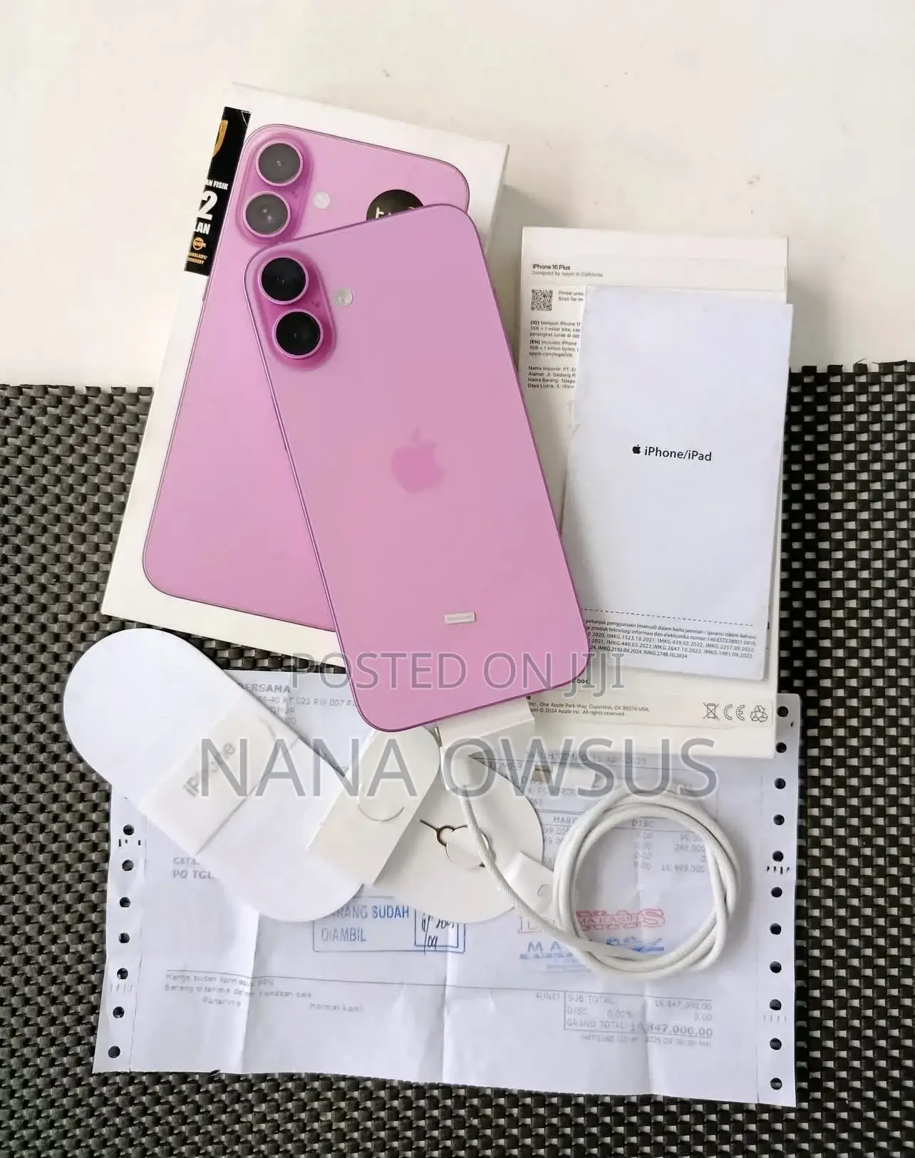 Apple iPhone 16 Plus 128 GB Pink