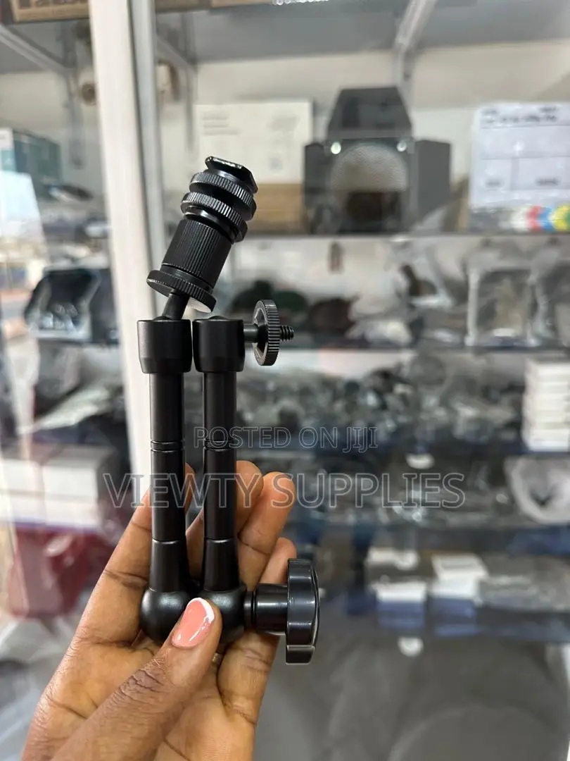 7 Inch Articulated Magic Arm With 1/4 Hot Shoe Connector