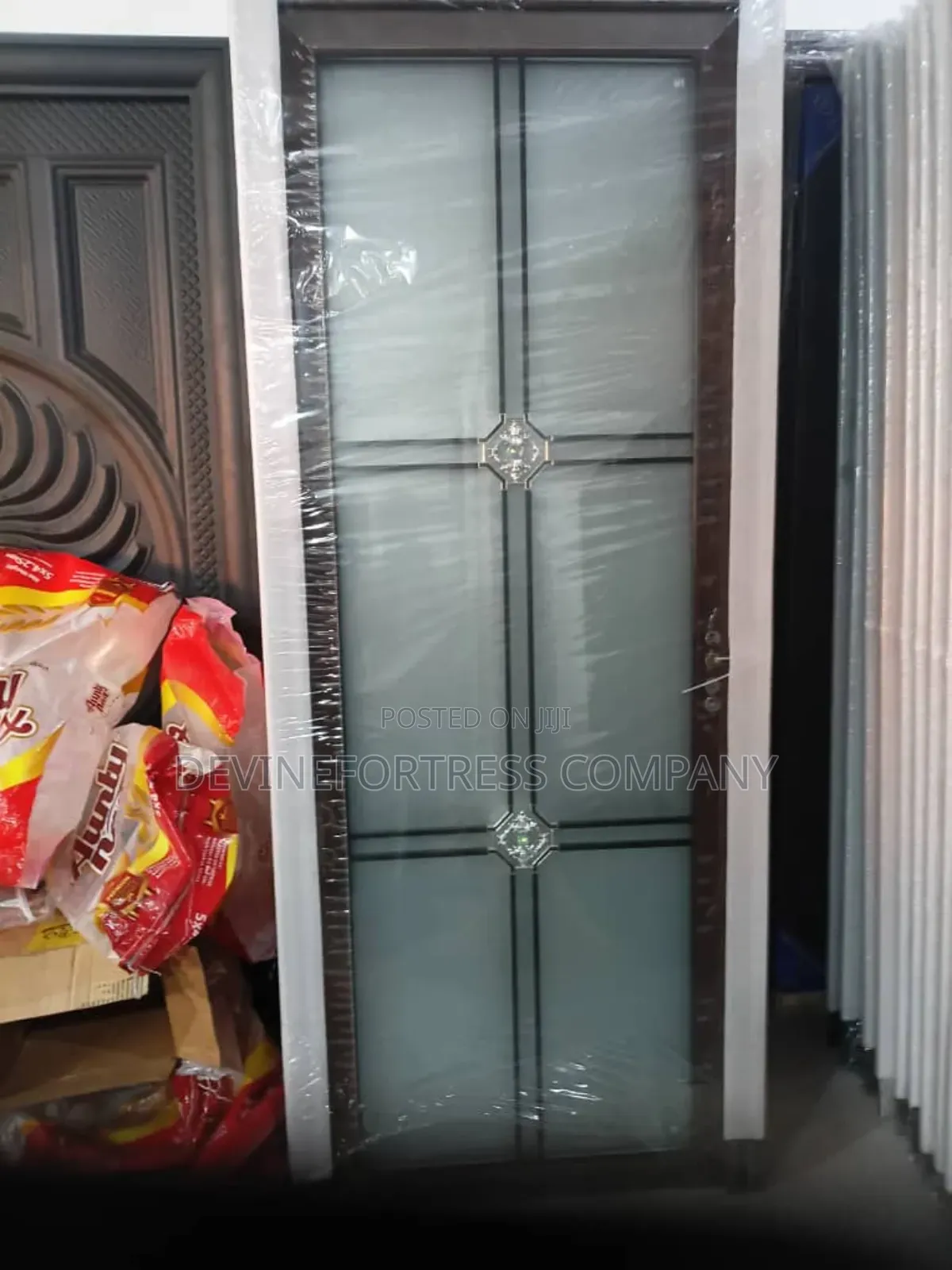 Quality Jiajia Tinted Glass Doors for Bathroom// White