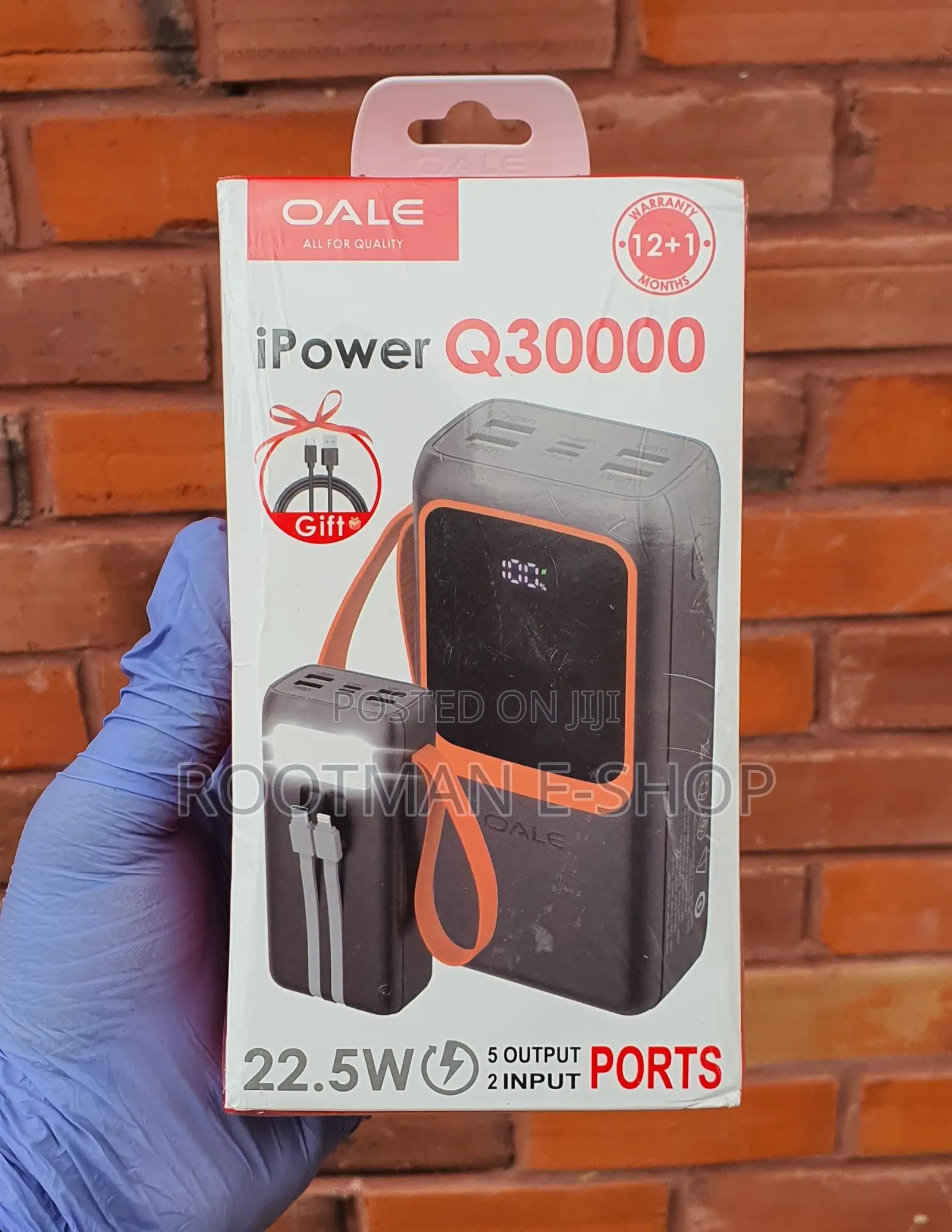 Oale 22.5w Fast Charge Powerbank 30,000mah