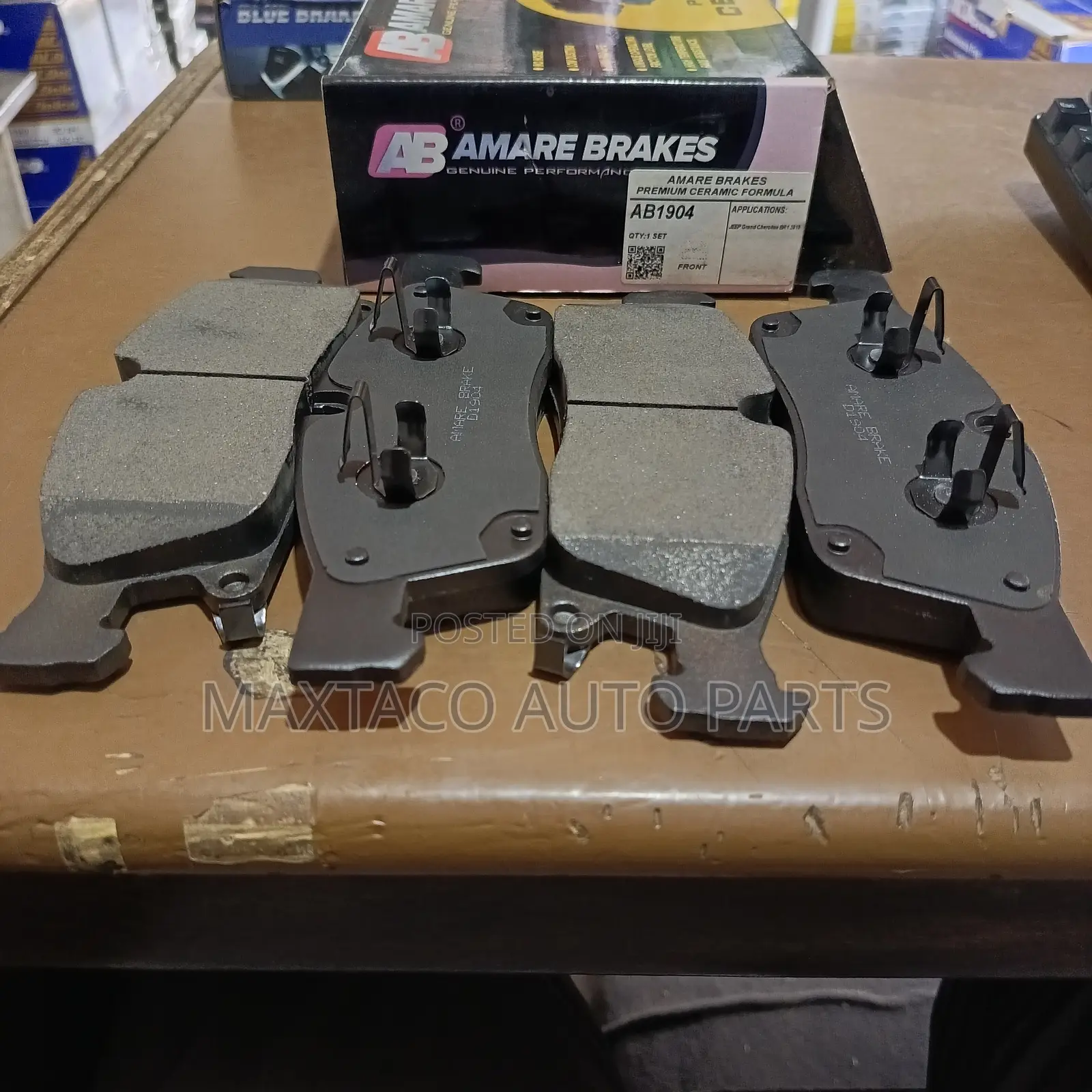 Amare Ab1904 Premium Brake Pad for Dodge Durango , Jeep Grand Cherokee